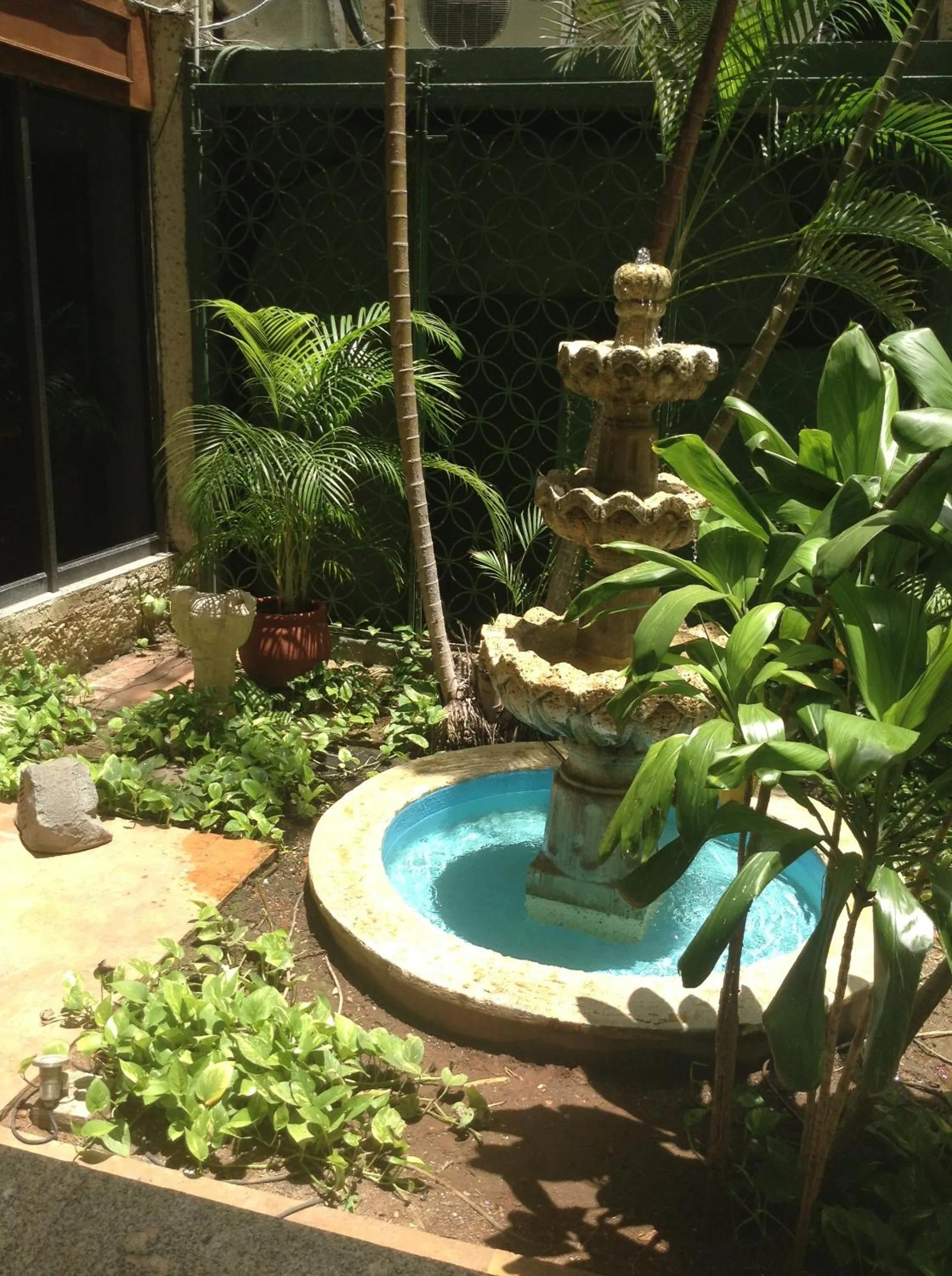 Patio in Hotel Los Aluxes
