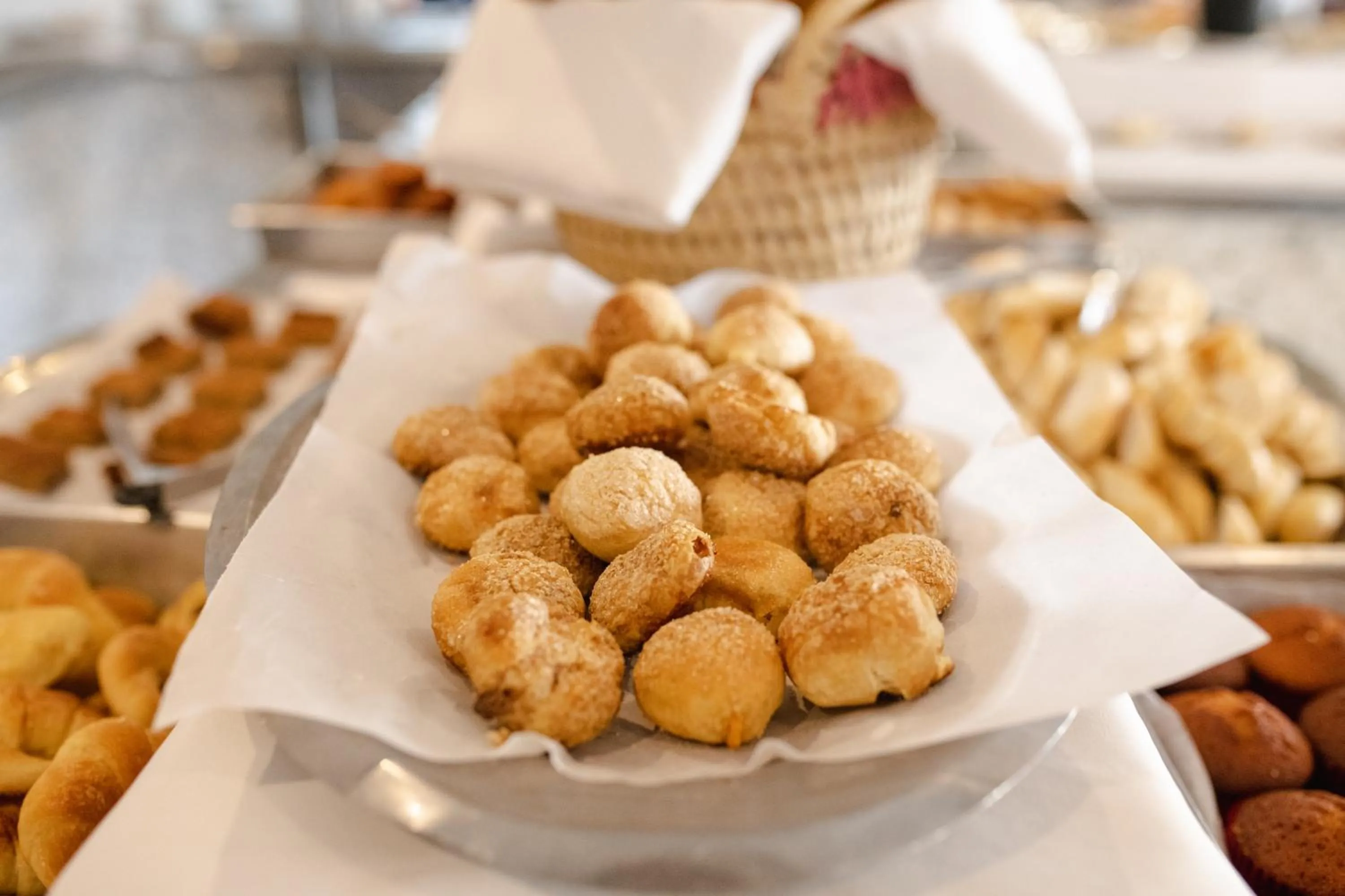 Buffet breakfast in Hotel Los Aluxes