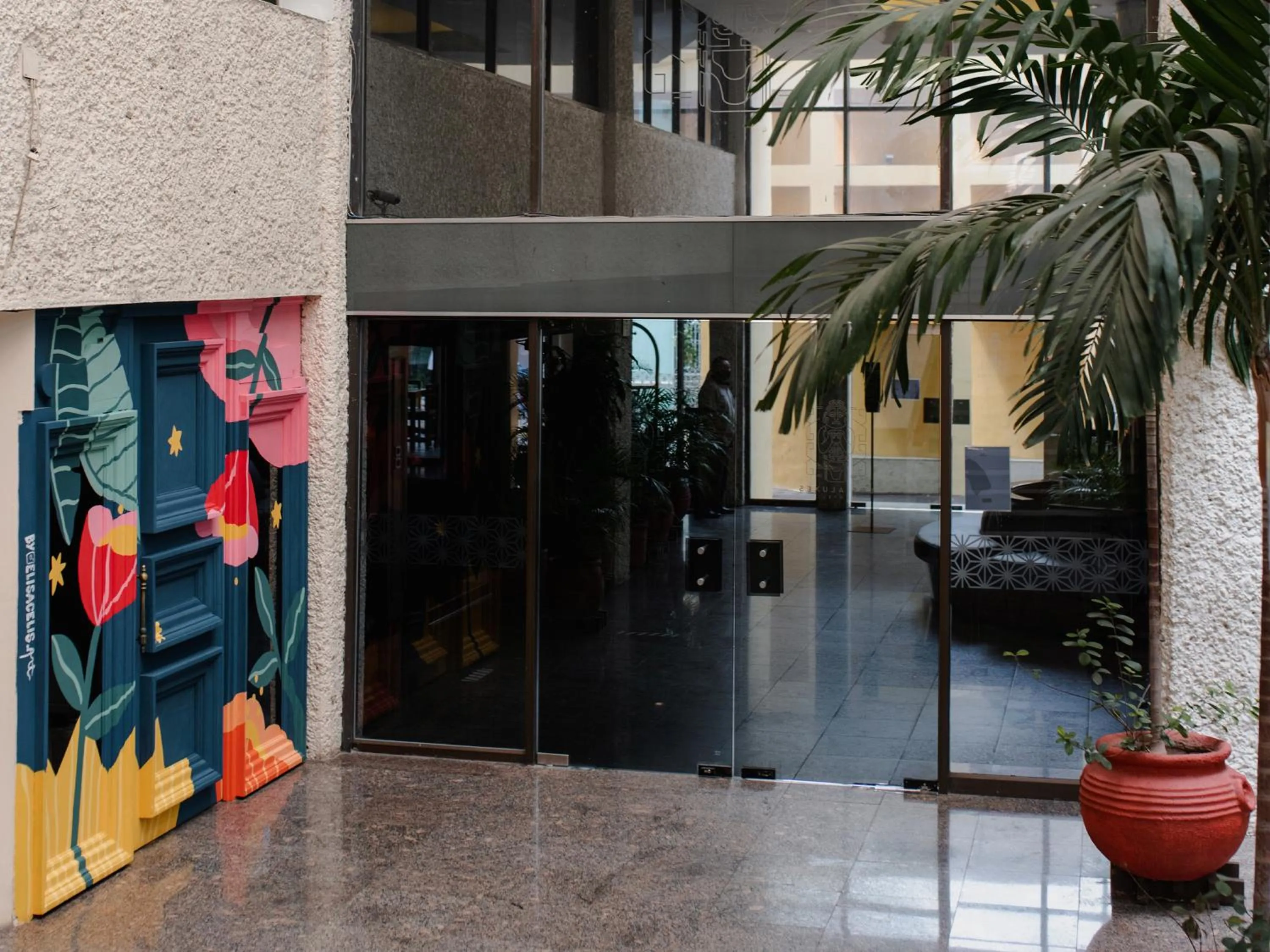 Property building in Hotel Los Aluxes