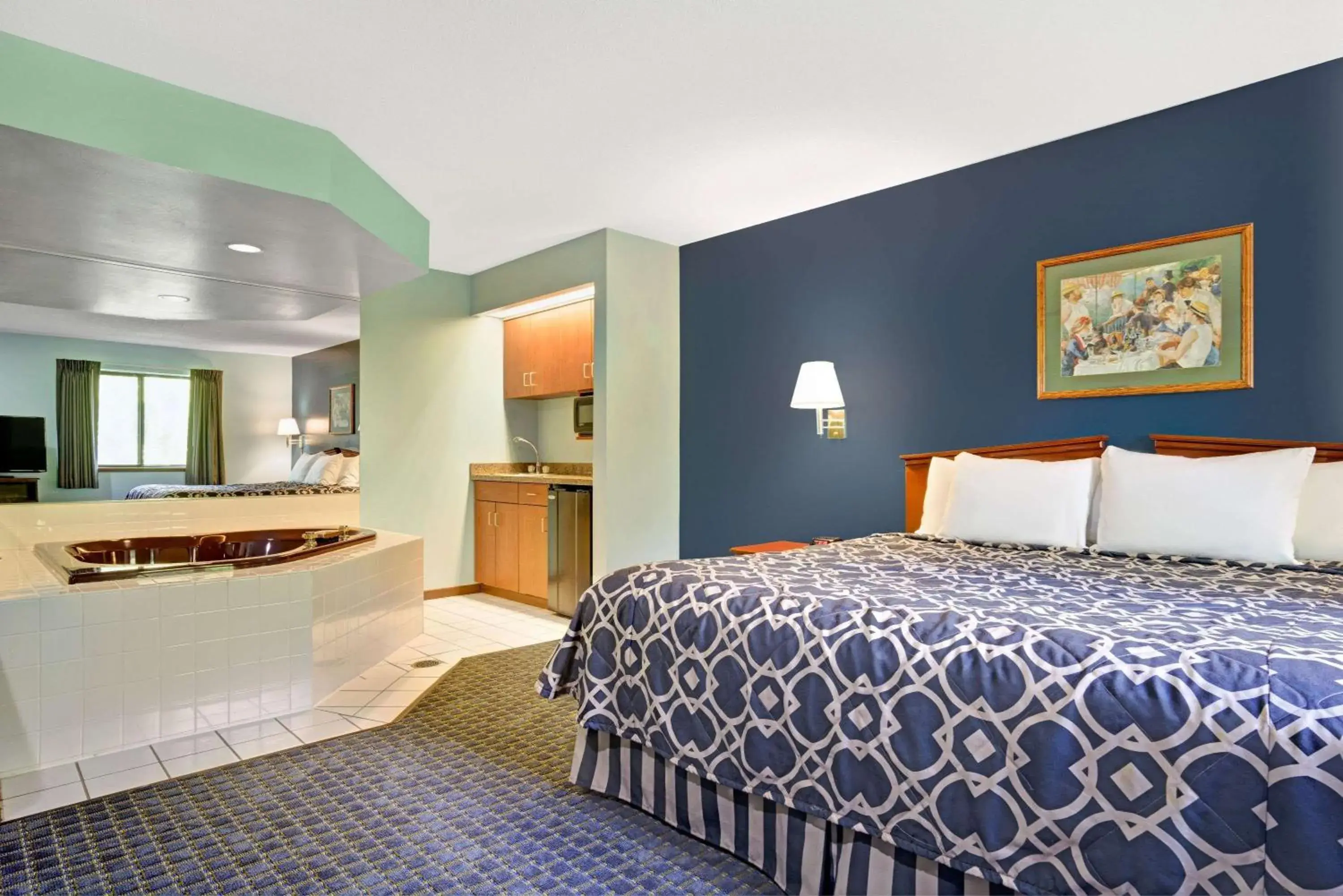 Studio Suite with Two King Beds - Non-Smoking in Super 8 by Wyndham Hudson Studio Suite with Two King Beds - Non-Smoking in Super 8 by Wyndham Hudson