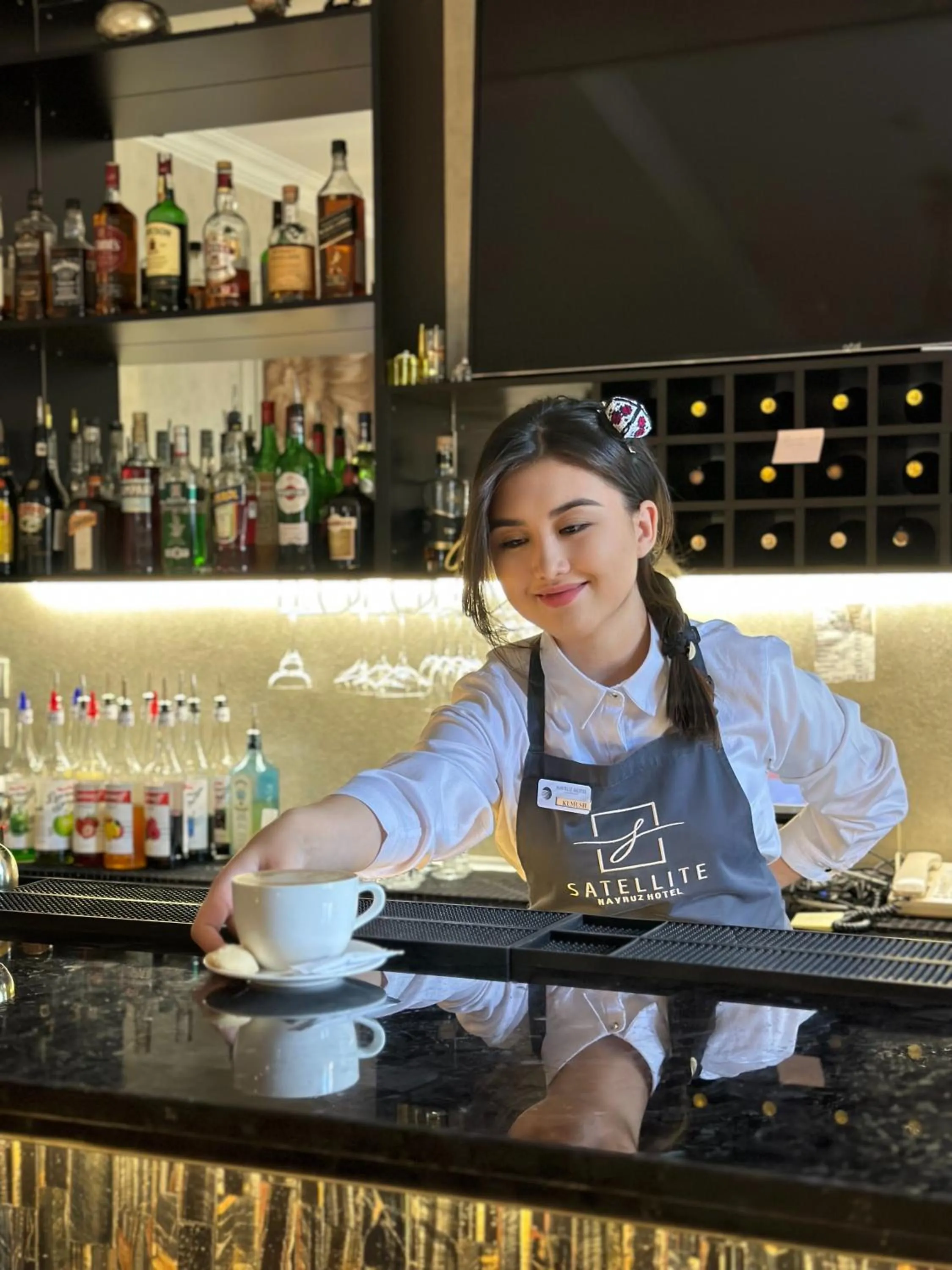 Staff in Navruz Hotel Tashkent