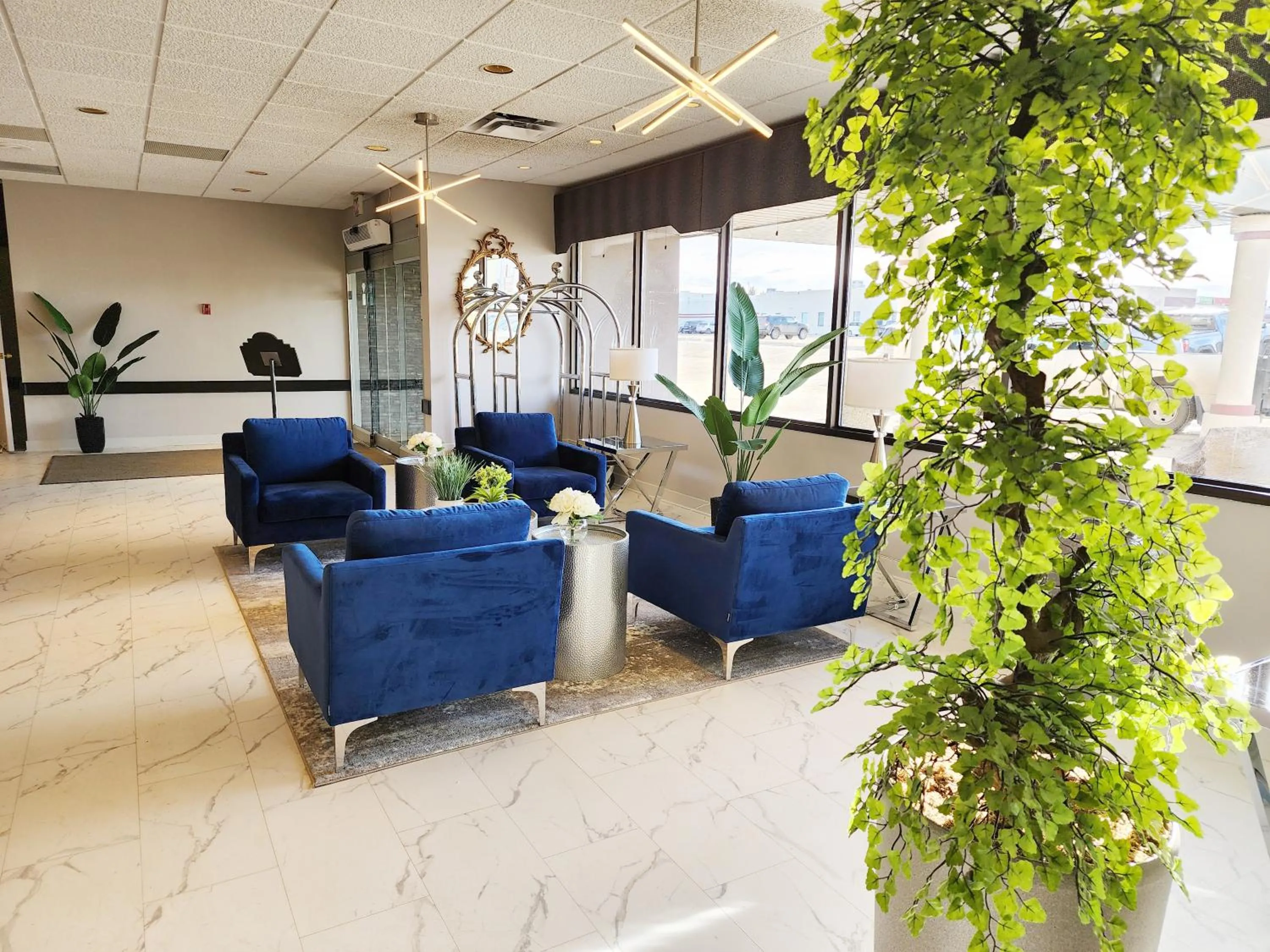 Lobby or reception in Days Inn & Conference Centre by Wyndham Camrose Norsemen