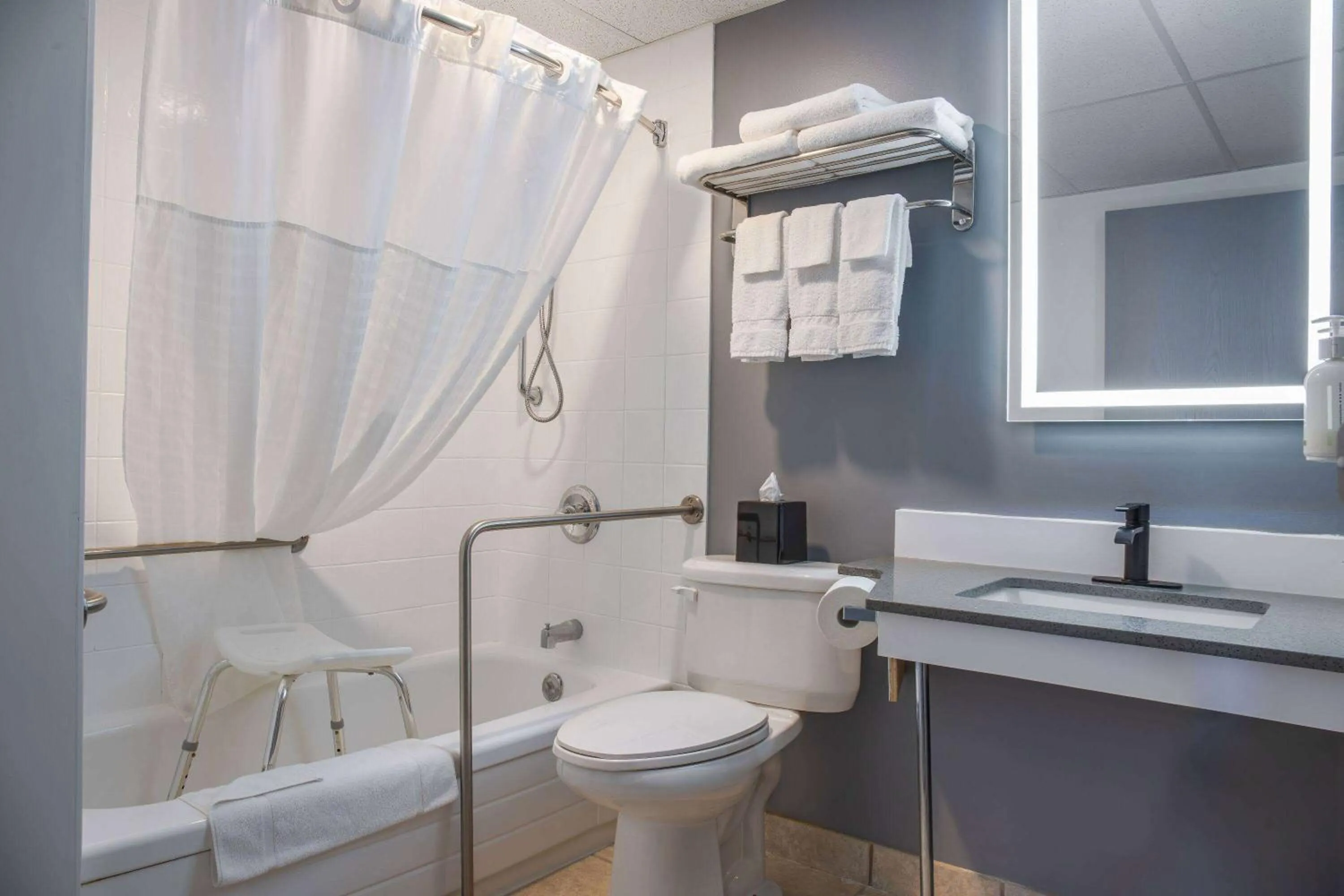 Bathroom in Days Inn & Conference Centre by Wyndham Camrose Norsemen