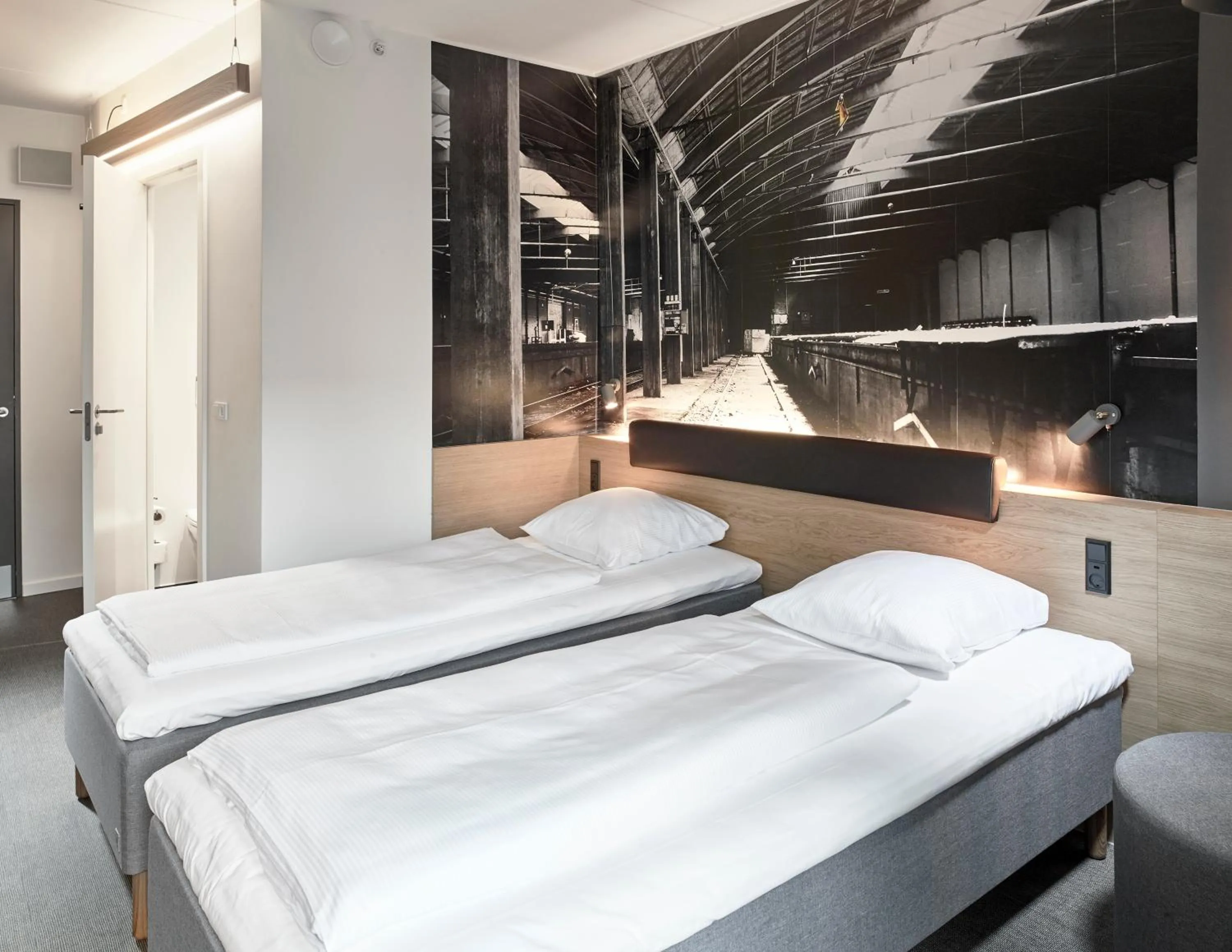 Bedroom, Bed in Four Points Flex by Sheraton Aalborg