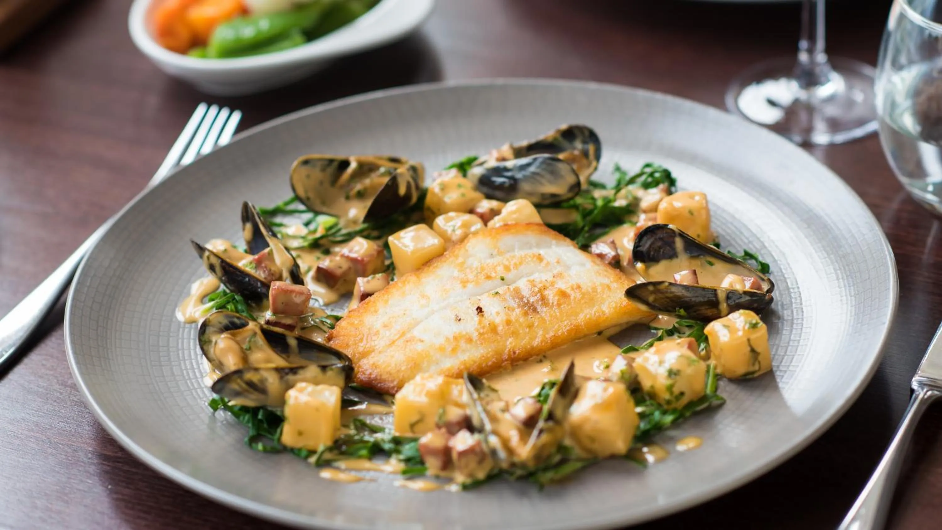 Food close-up in The Victoria Hotel & Source Spa