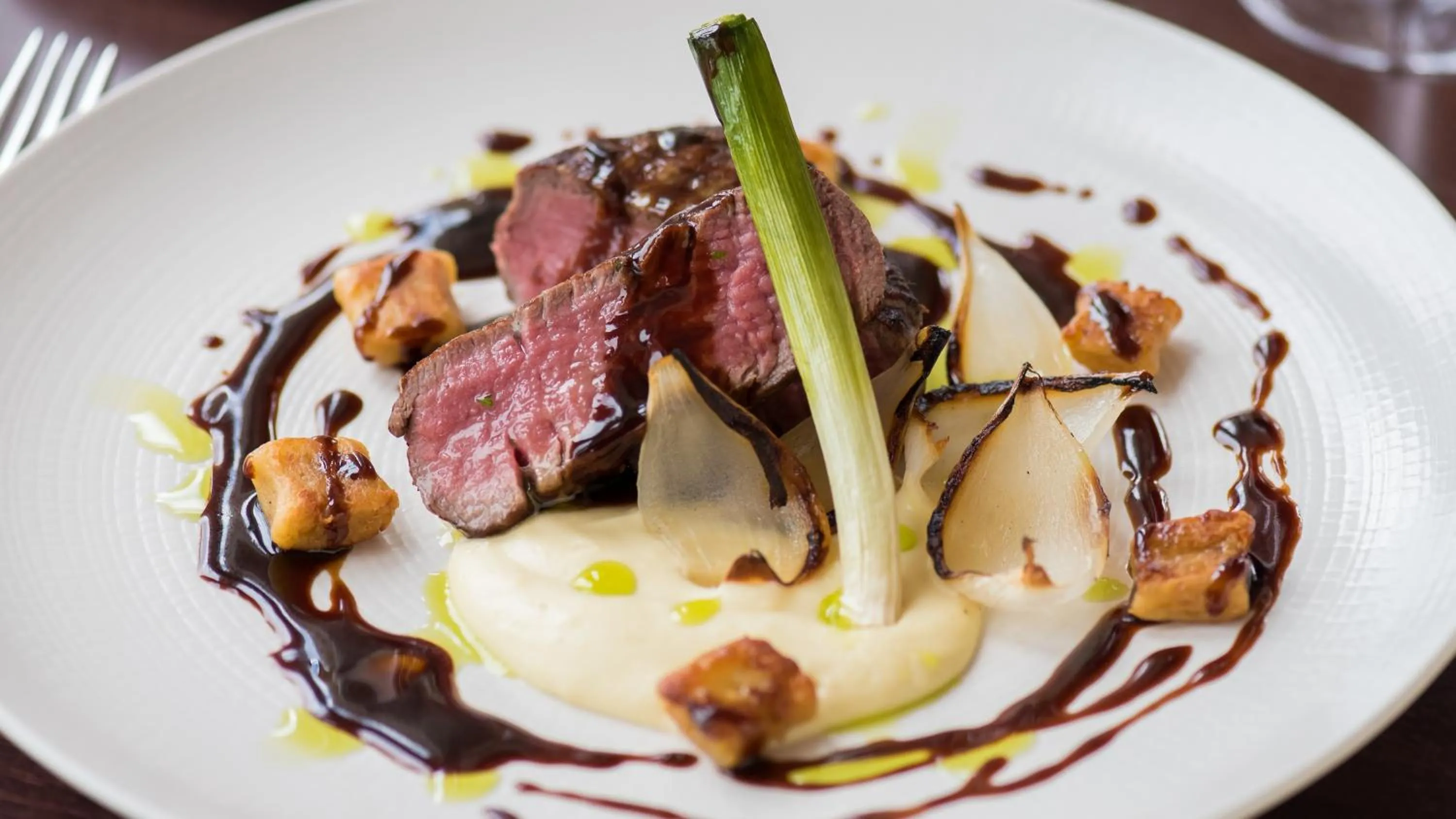 Food close-up in The Victoria Hotel & Source Spa