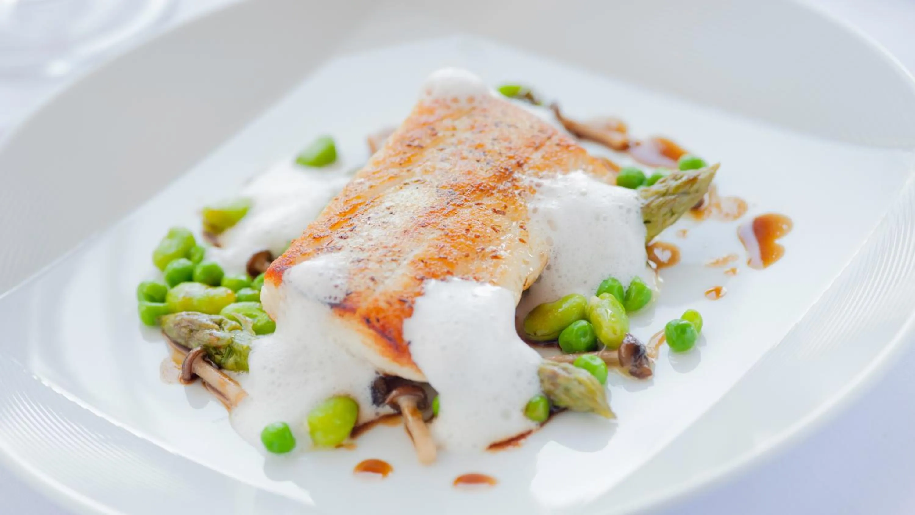 Food close-up in The Victoria Hotel & Source Spa