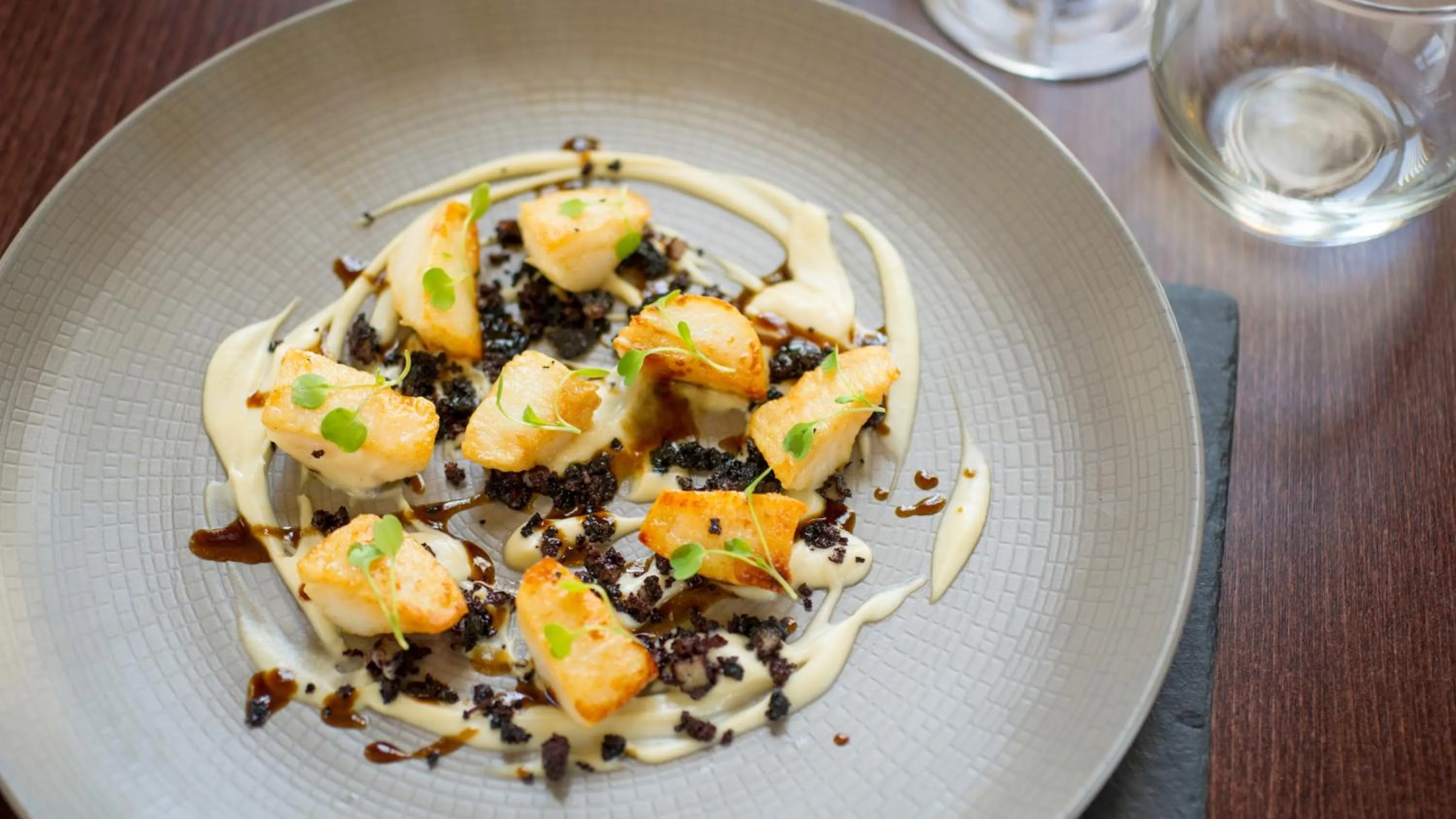 Food close-up in The Victoria Hotel & Source Spa