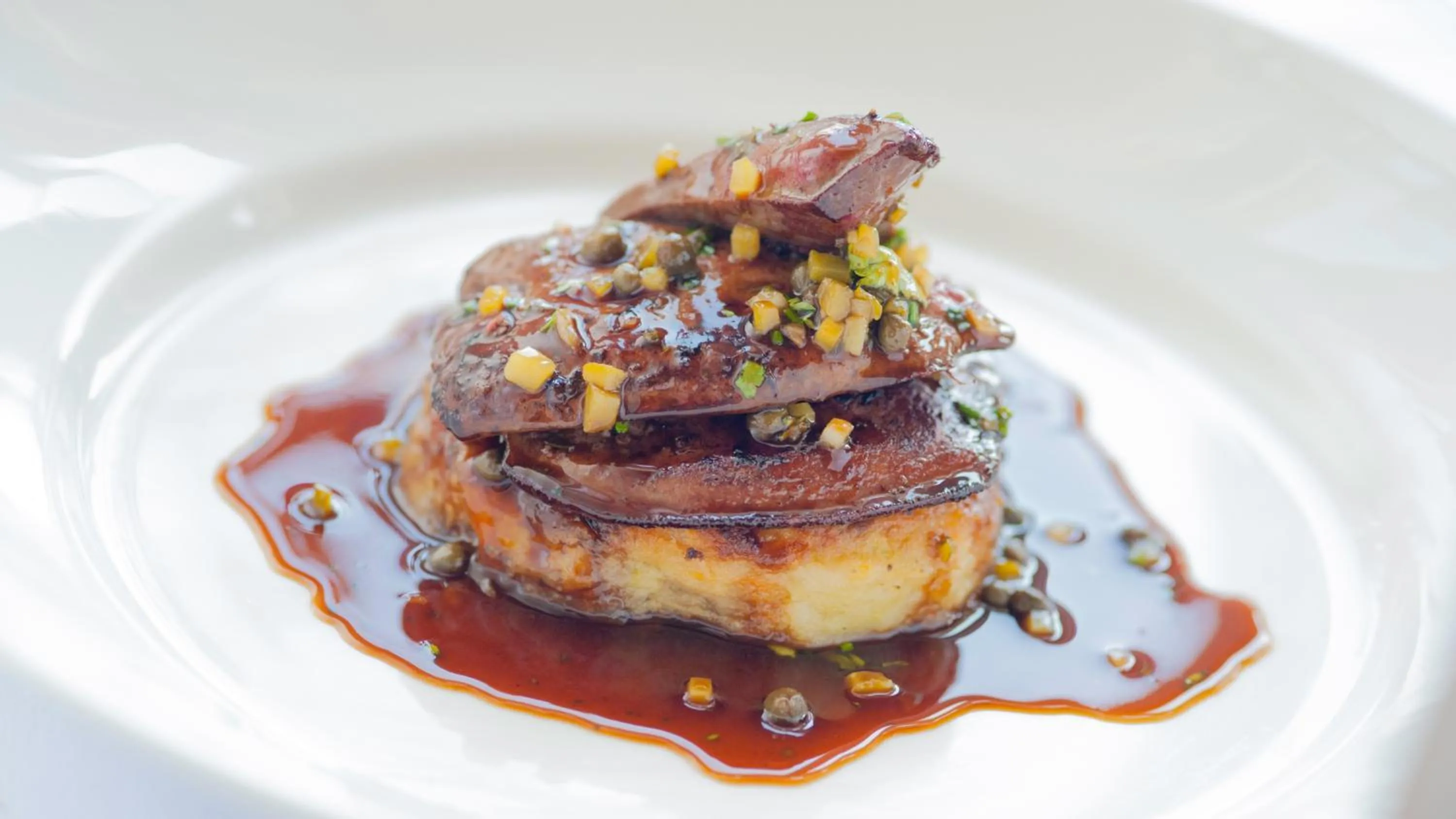 Food close-up in The Victoria Hotel & Source Spa