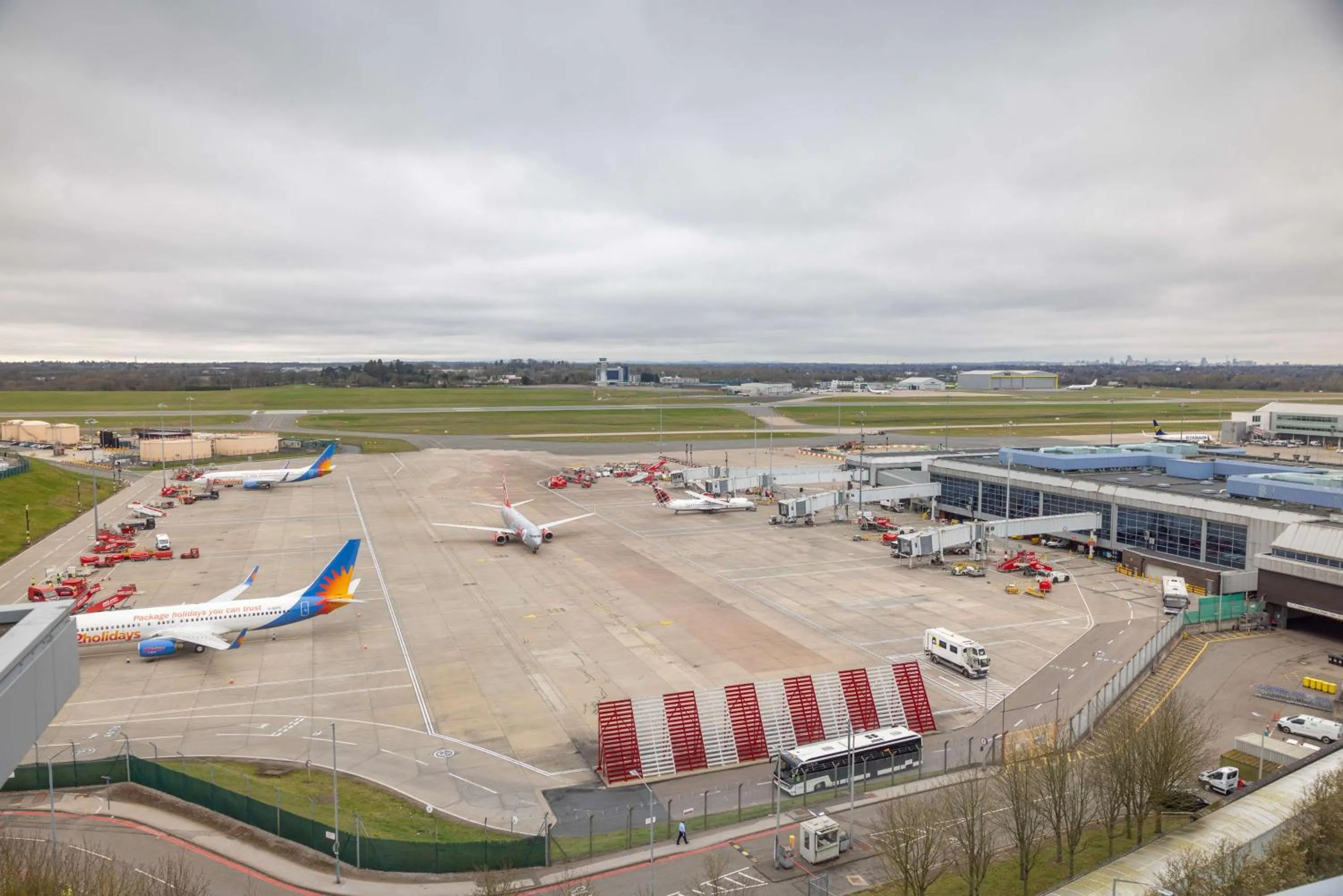 Property building in Hilton Garden Inn Birmingham Airport Uk