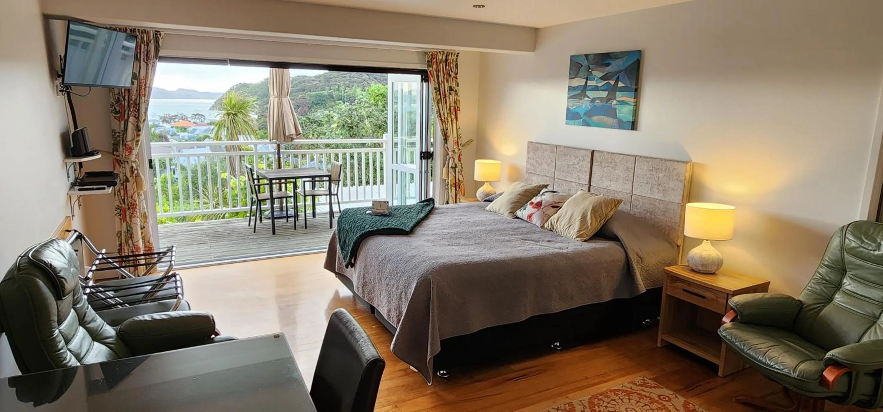 Bed in Bellrock Lodge