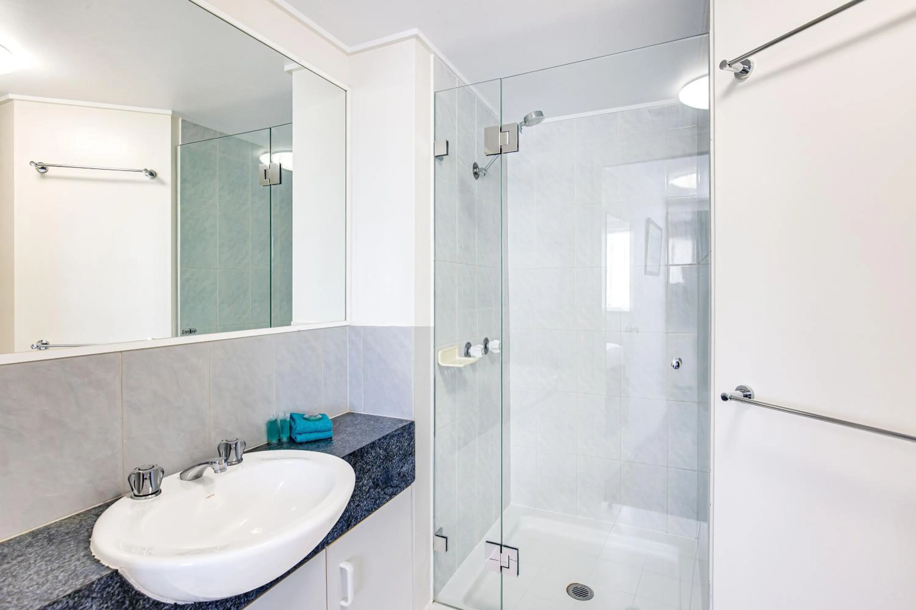 Shower in Coral Sea Apartments