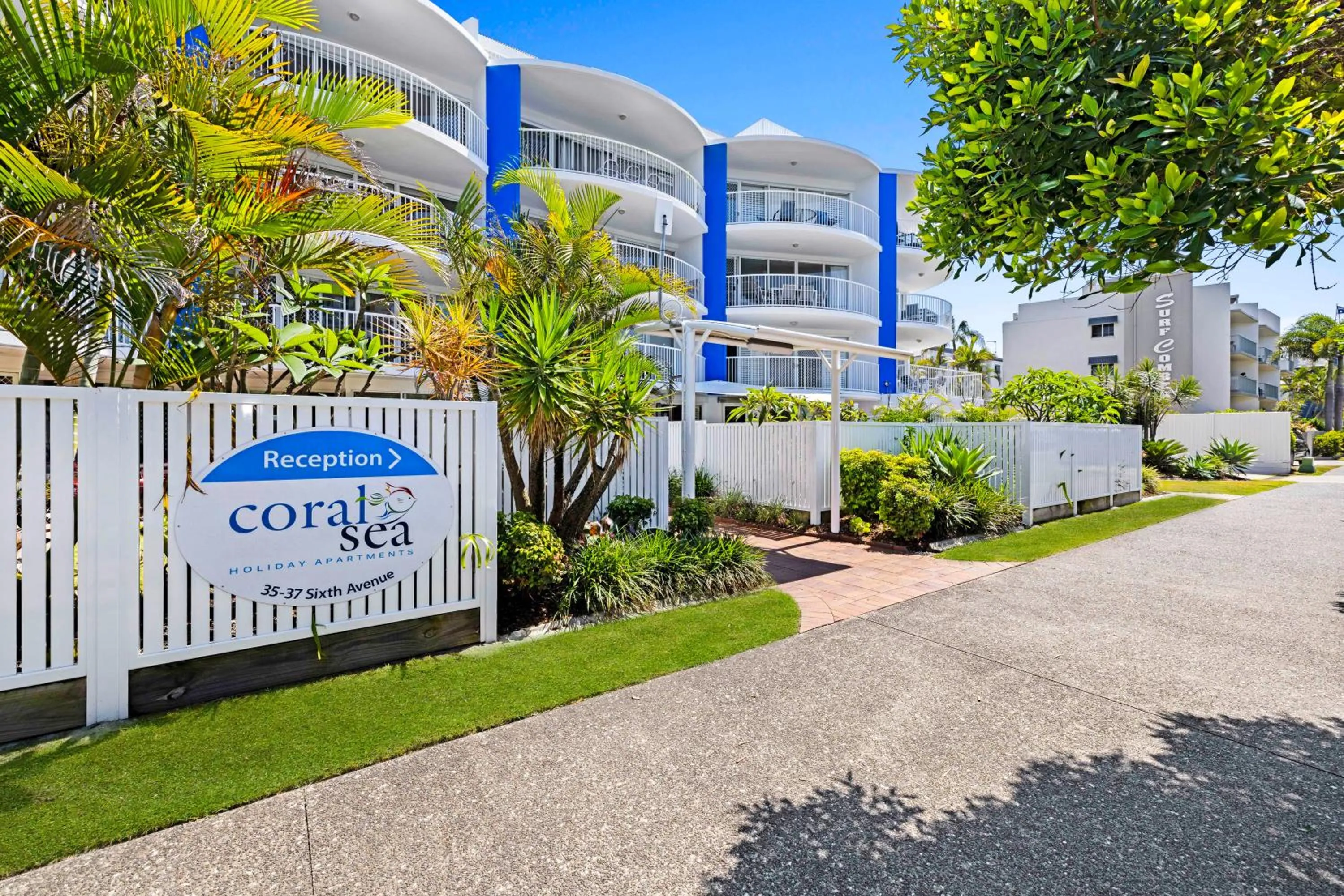Property building in Coral Sea Apartments