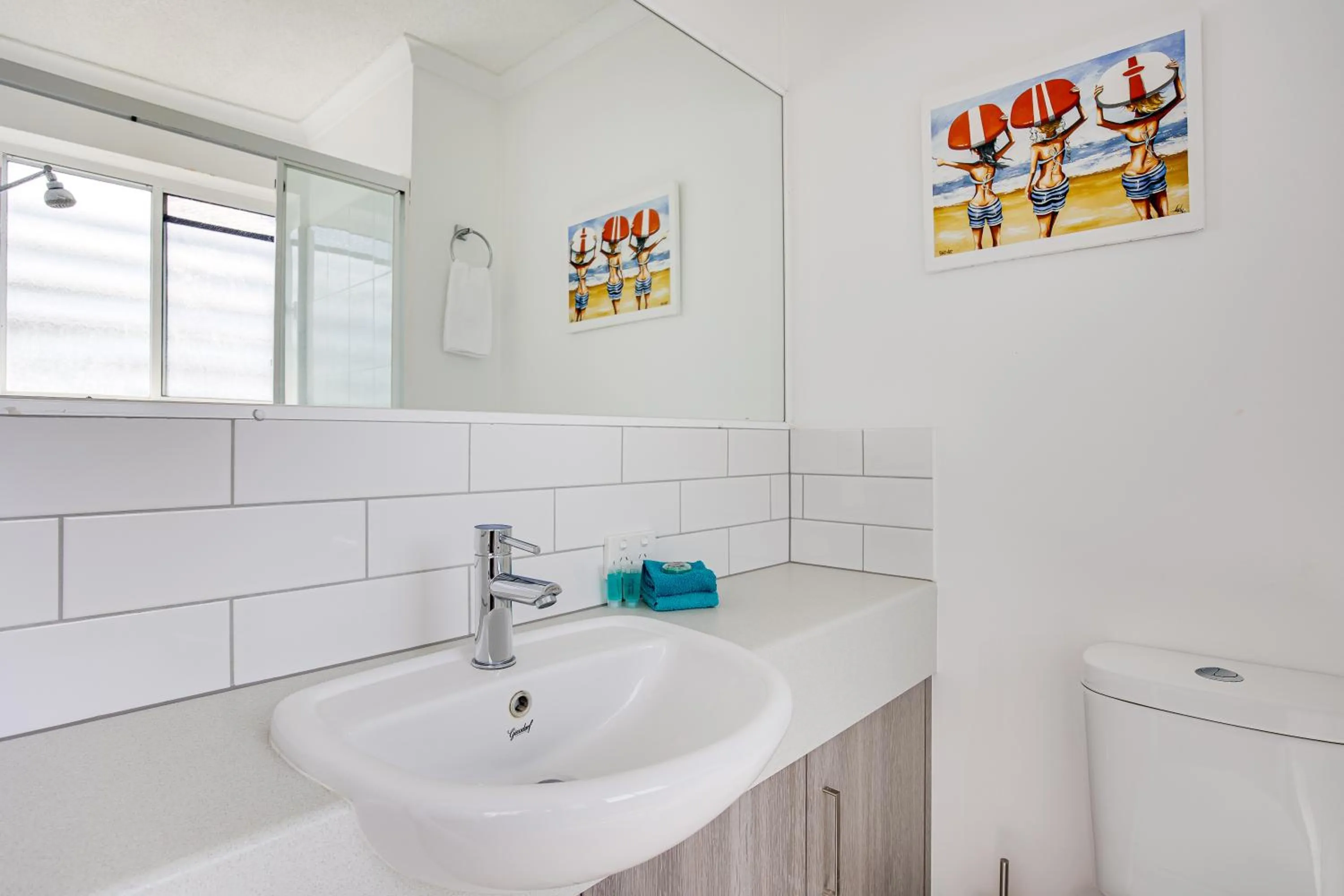 Bathroom in Coral Sea Apartments