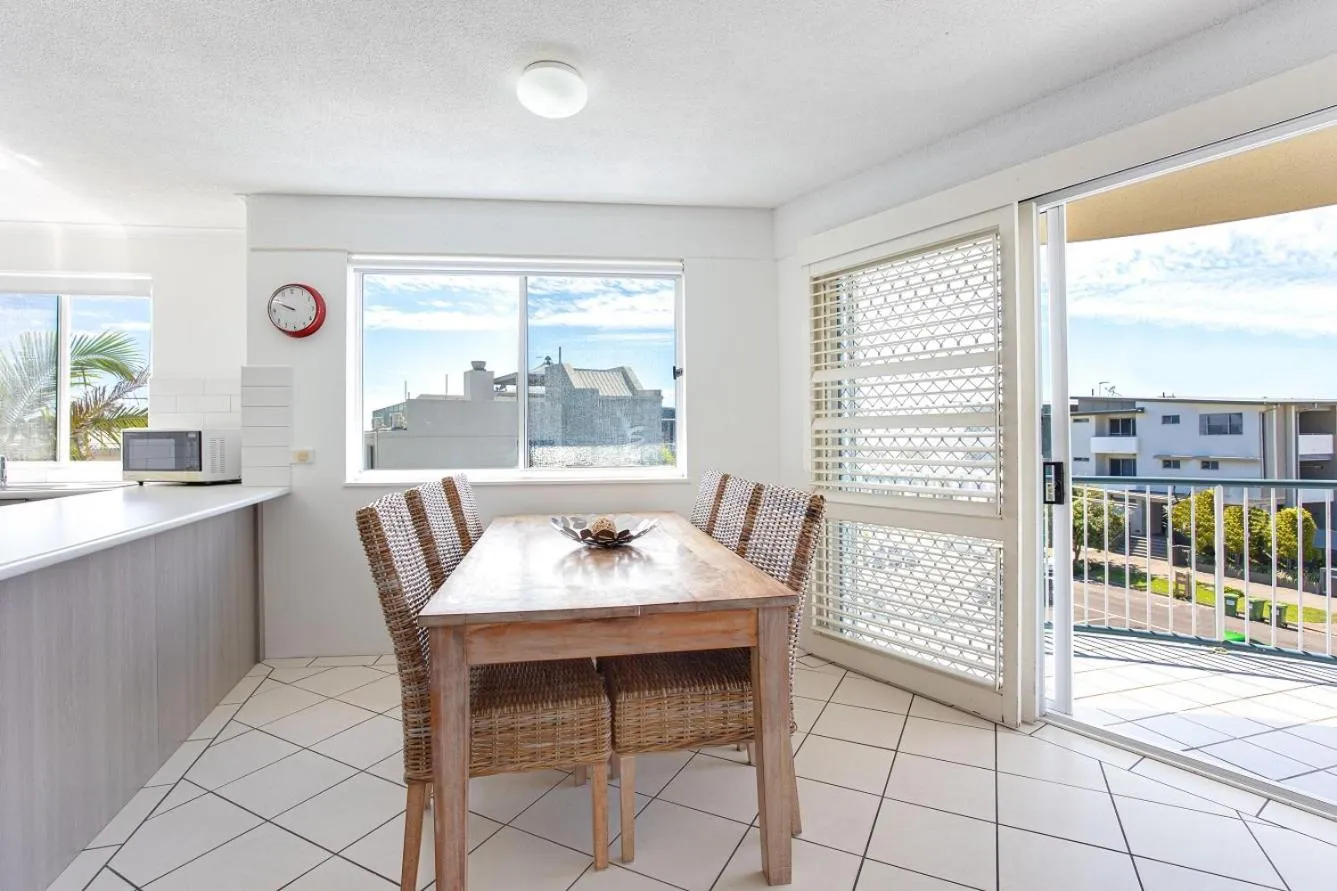 Dining area in Coral Sea Apartments