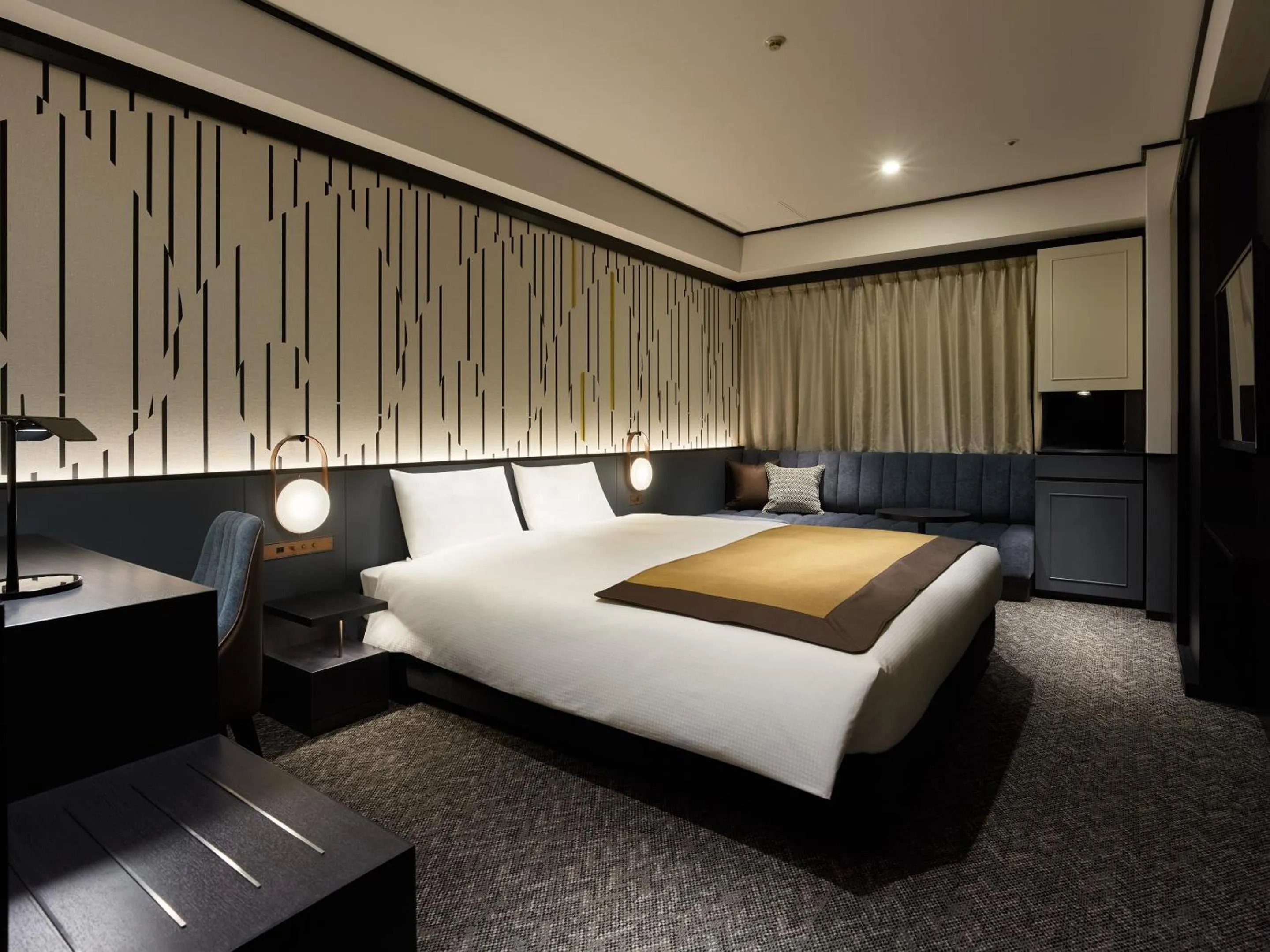 Photo of the whole room, Bed in Mitsui Garden Hotel Shiodome Italia-gai - Tokyo