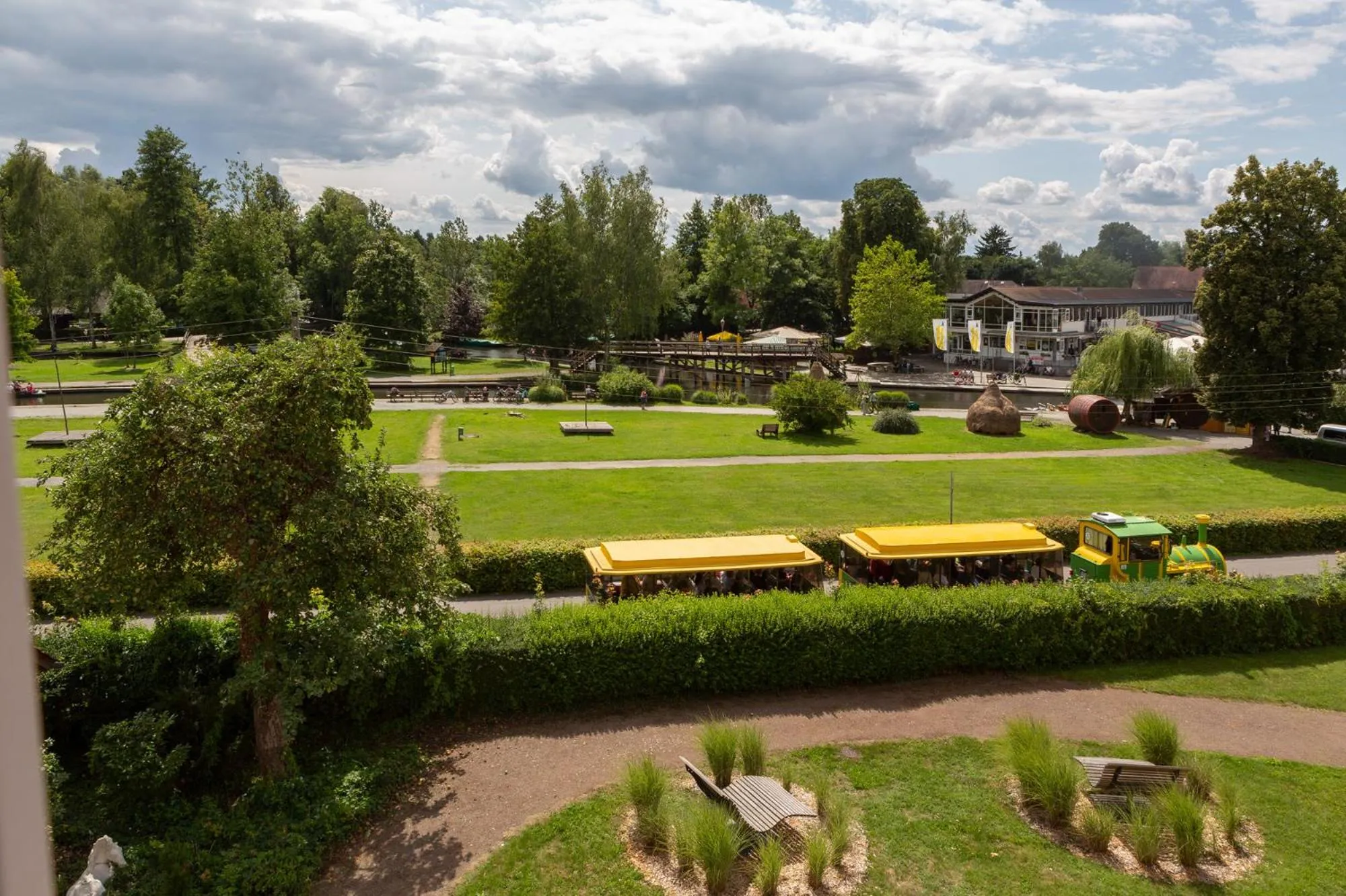 View (from property/room) in Urlaubsresidenz Marstall und Kanzlei im Schlossensemble