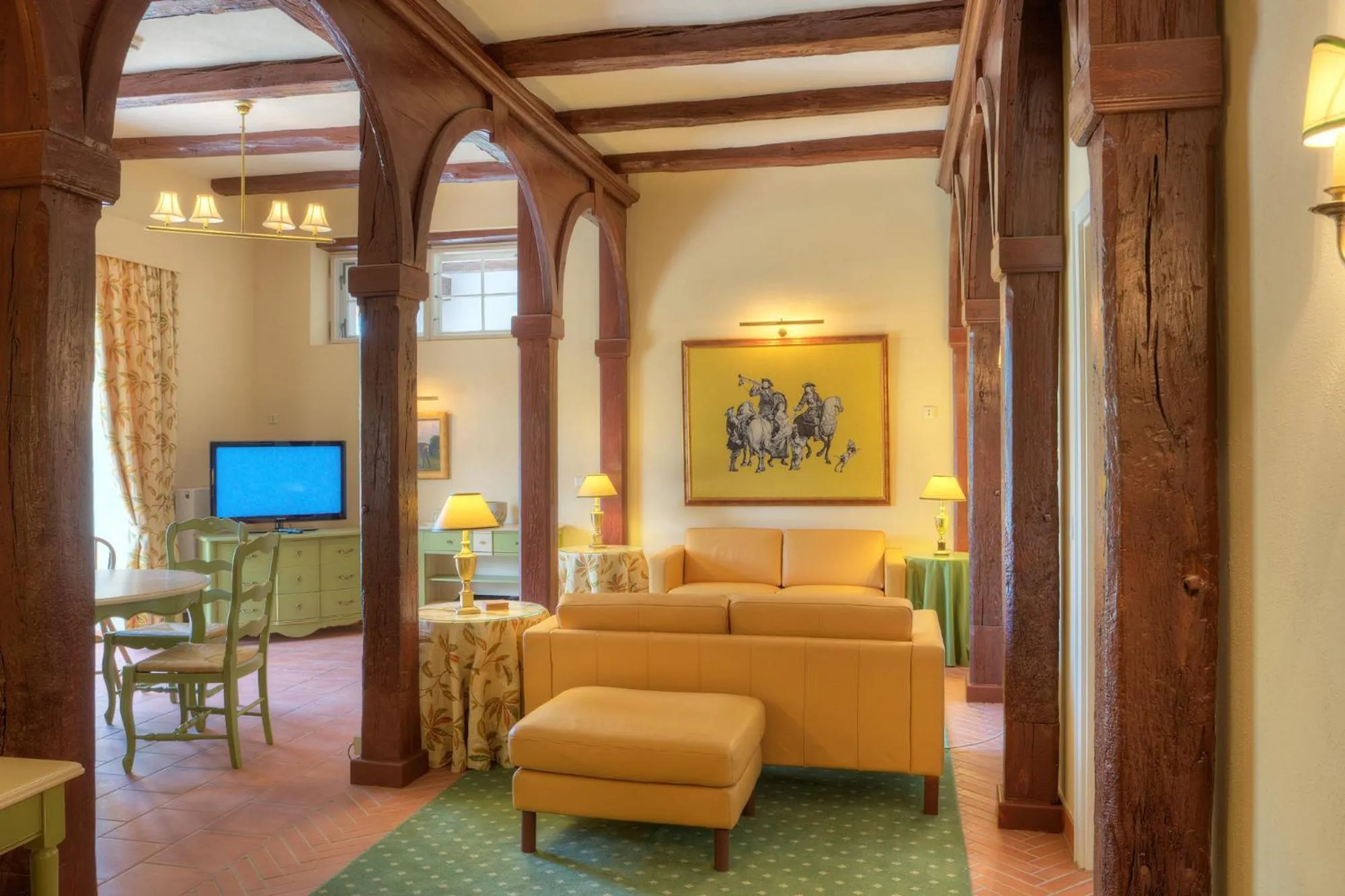 Living room in Urlaubsresidenz Marstall und Kanzlei im Schlossensemble