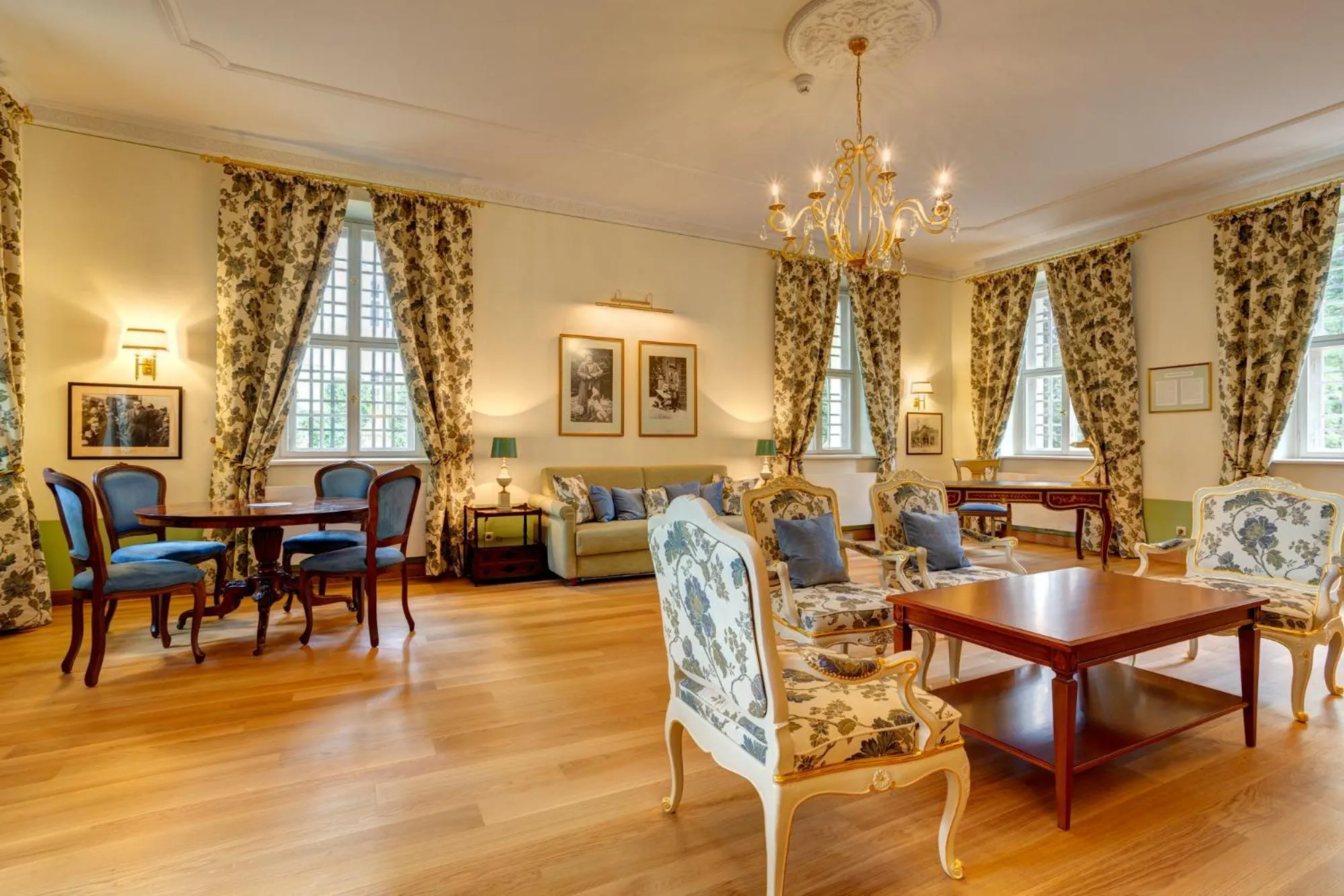 Living room in Urlaubsresidenz Marstall und Kanzlei im Schlossensemble
