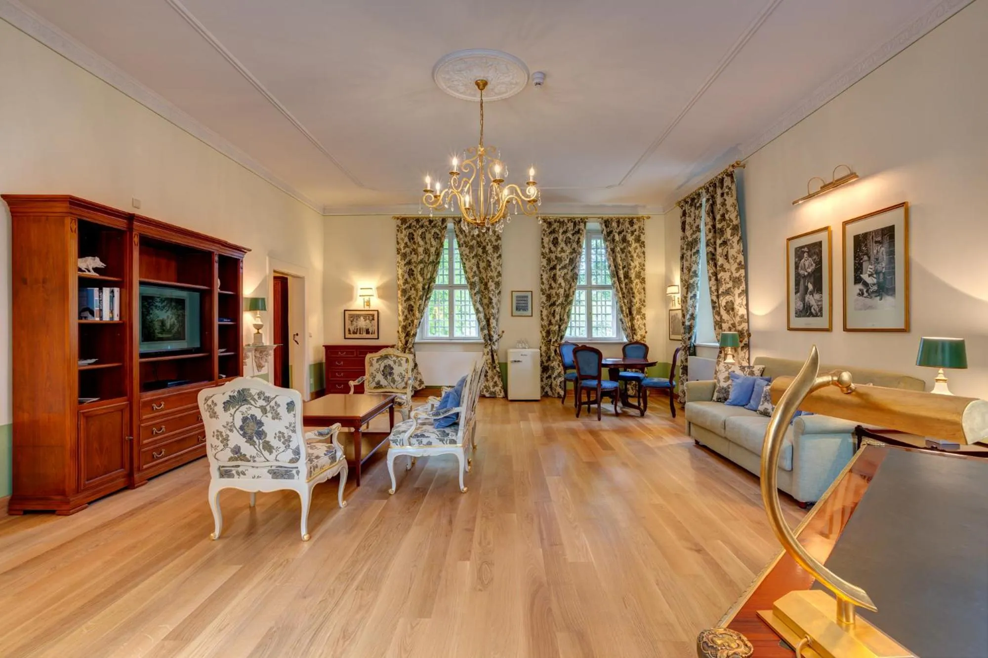 Living room in Urlaubsresidenz Marstall und Kanzlei im Schlossensemble