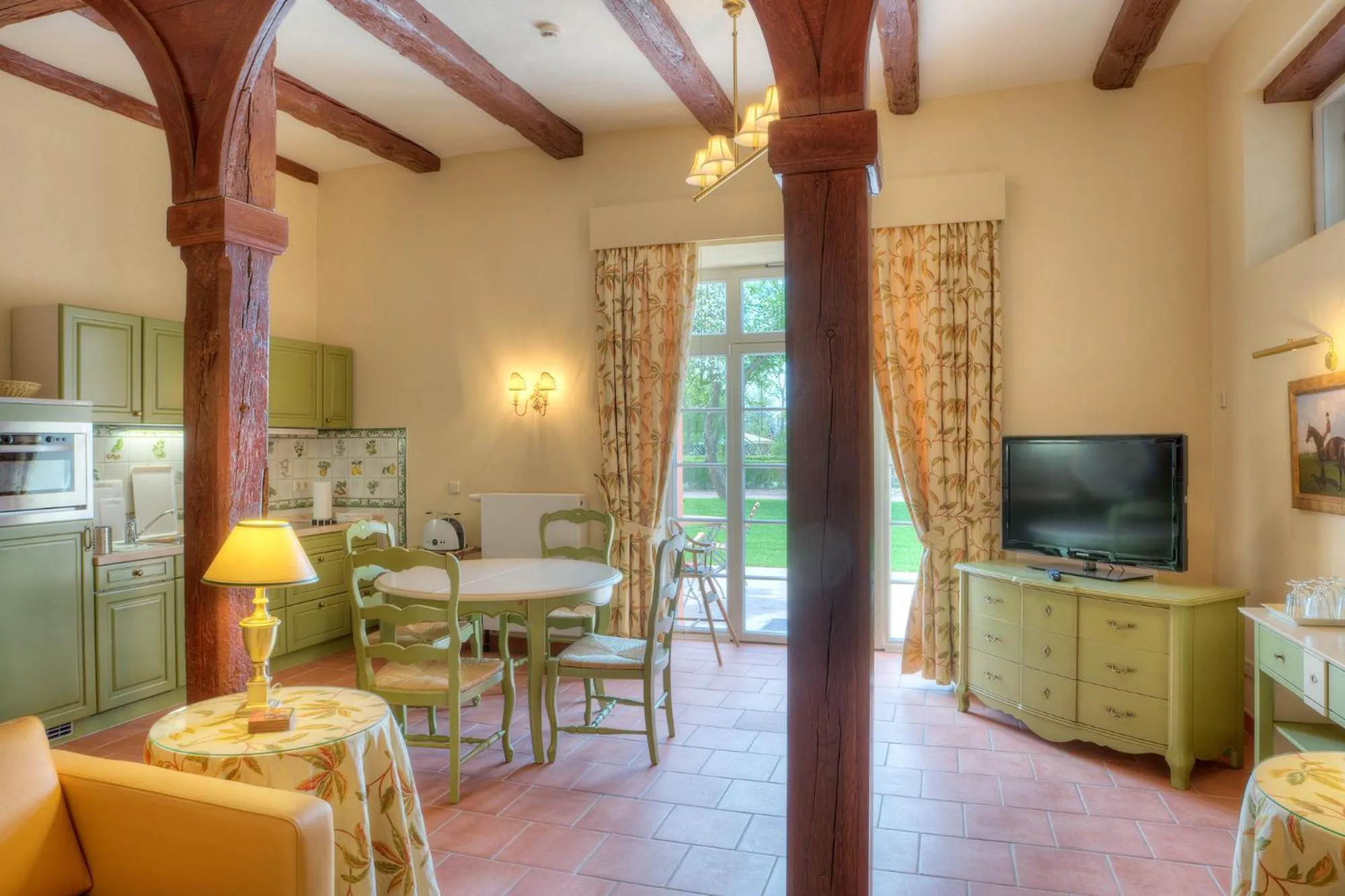 Balcony/Terrace in Urlaubsresidenz Marstall und Kanzlei im Schlossensemble