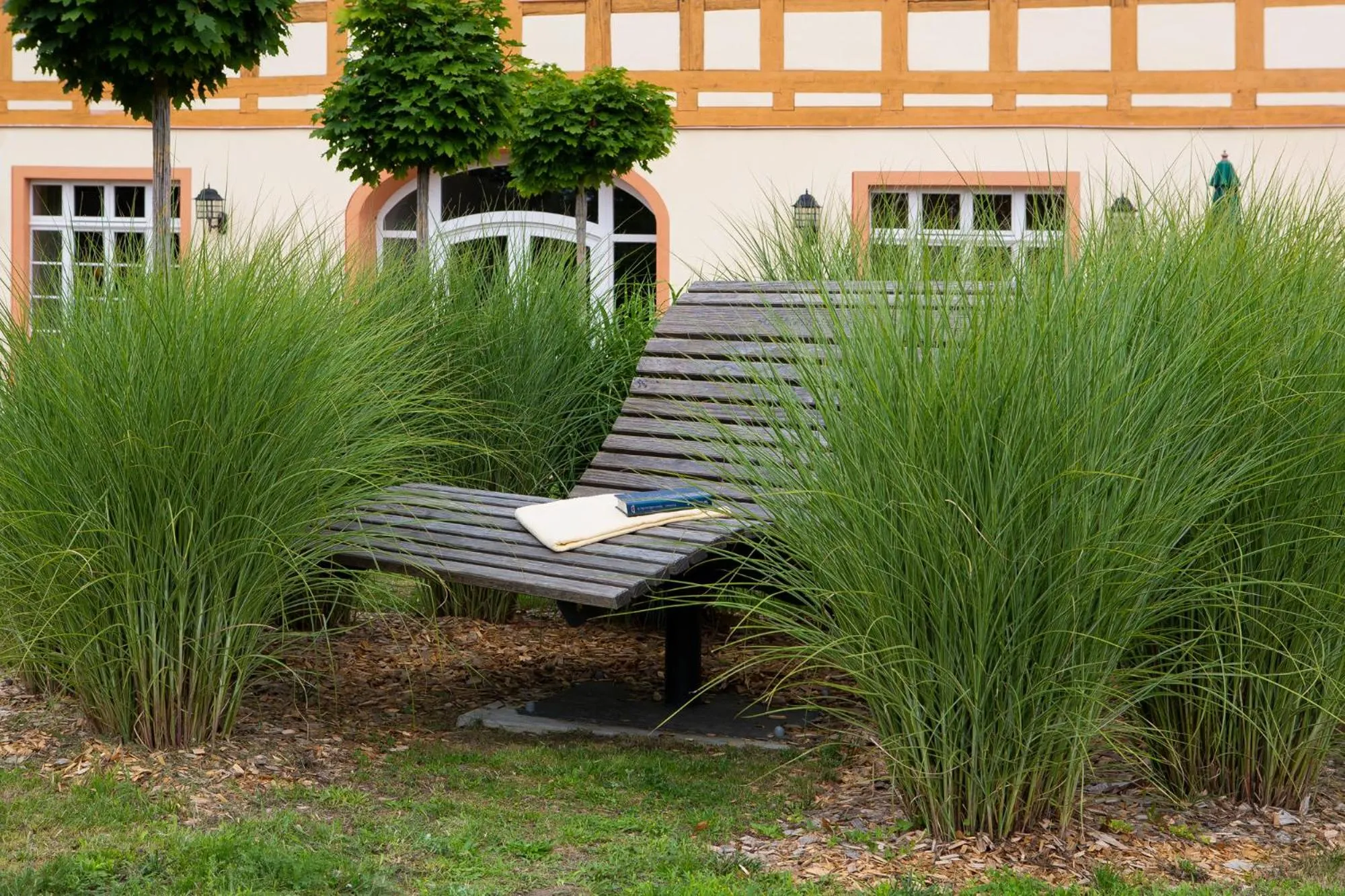 Garden in Urlaubsresidenz Marstall und Kanzlei im Schlossensemble