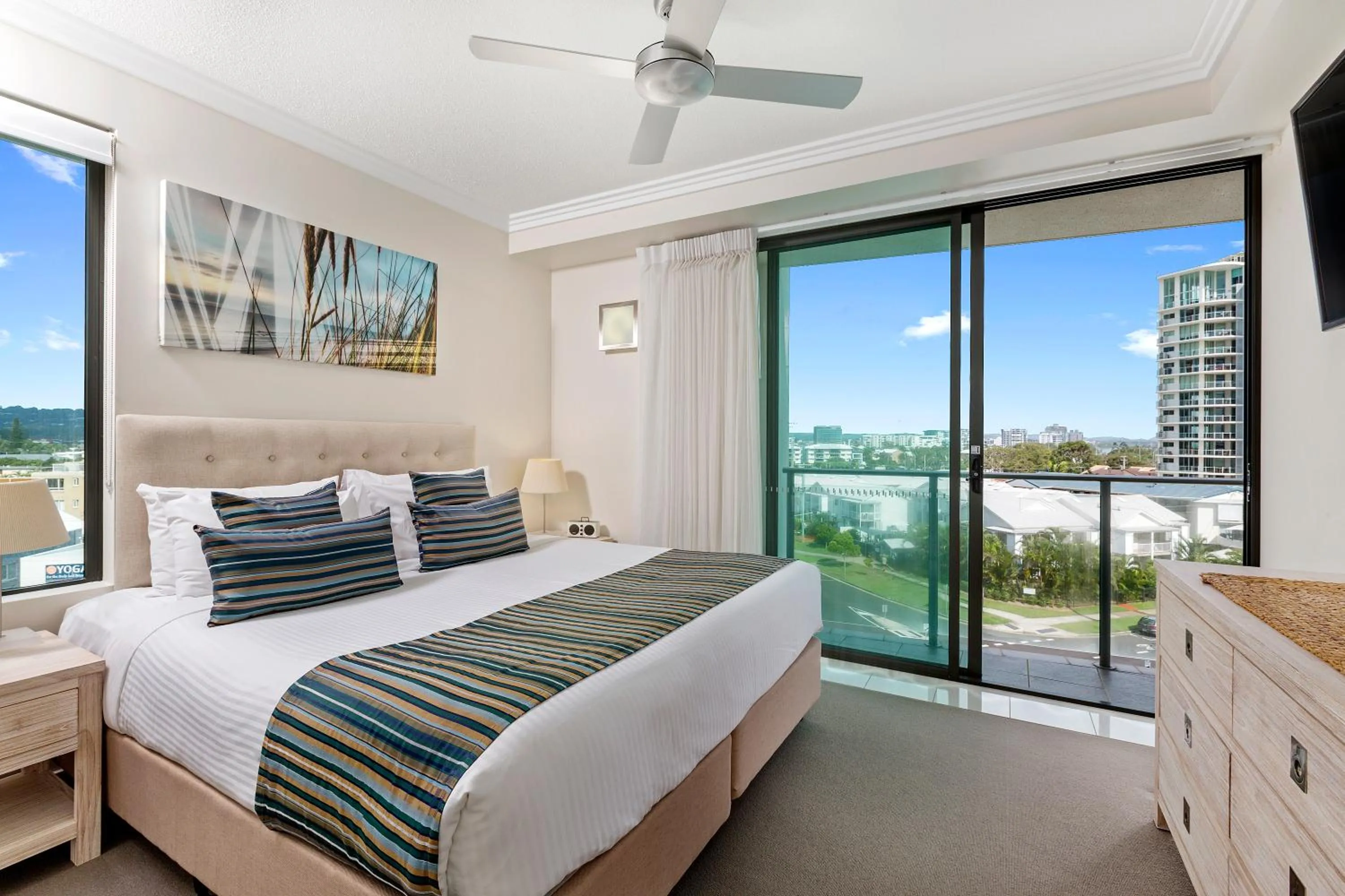 Decorative detail, Bed in Beach on Sixth