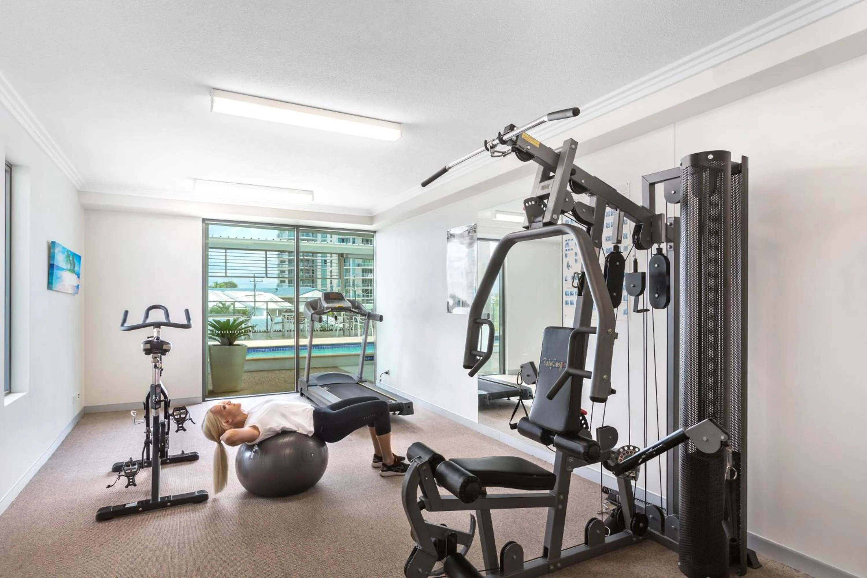 People in Beach on Sixth