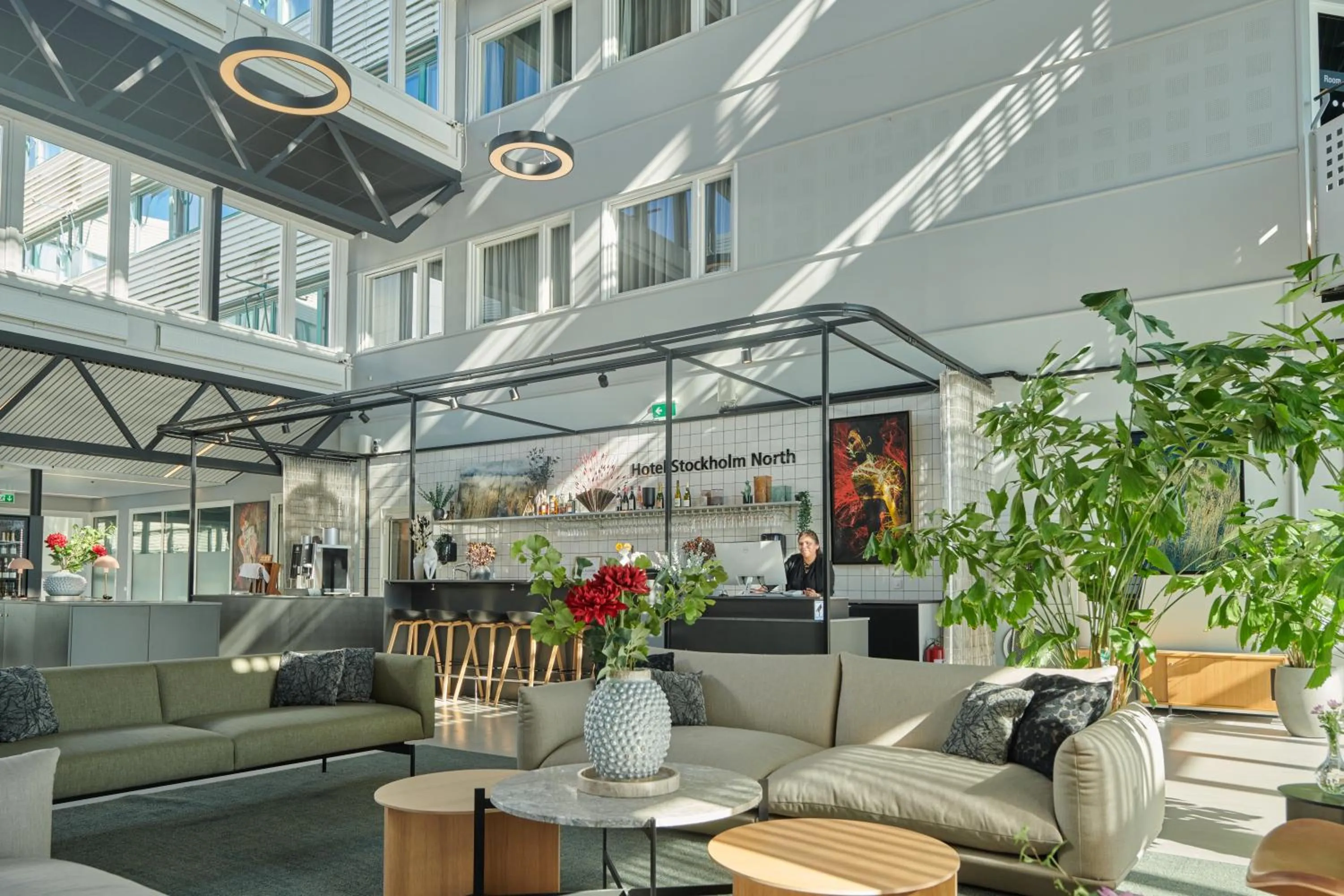 Property building in First Hotel Stockholm North