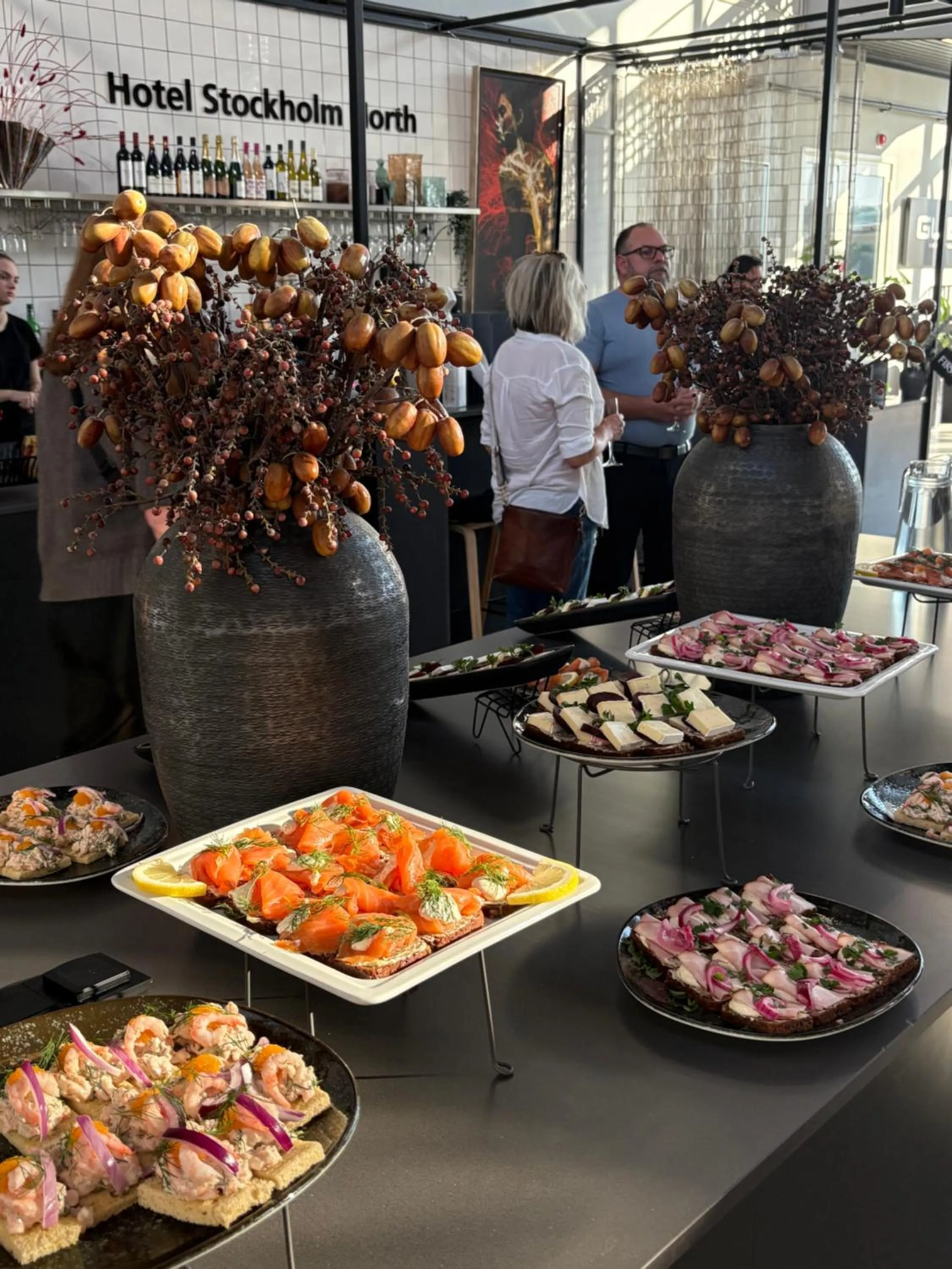 Restaurant/places to eat in First Hotel Stockholm North