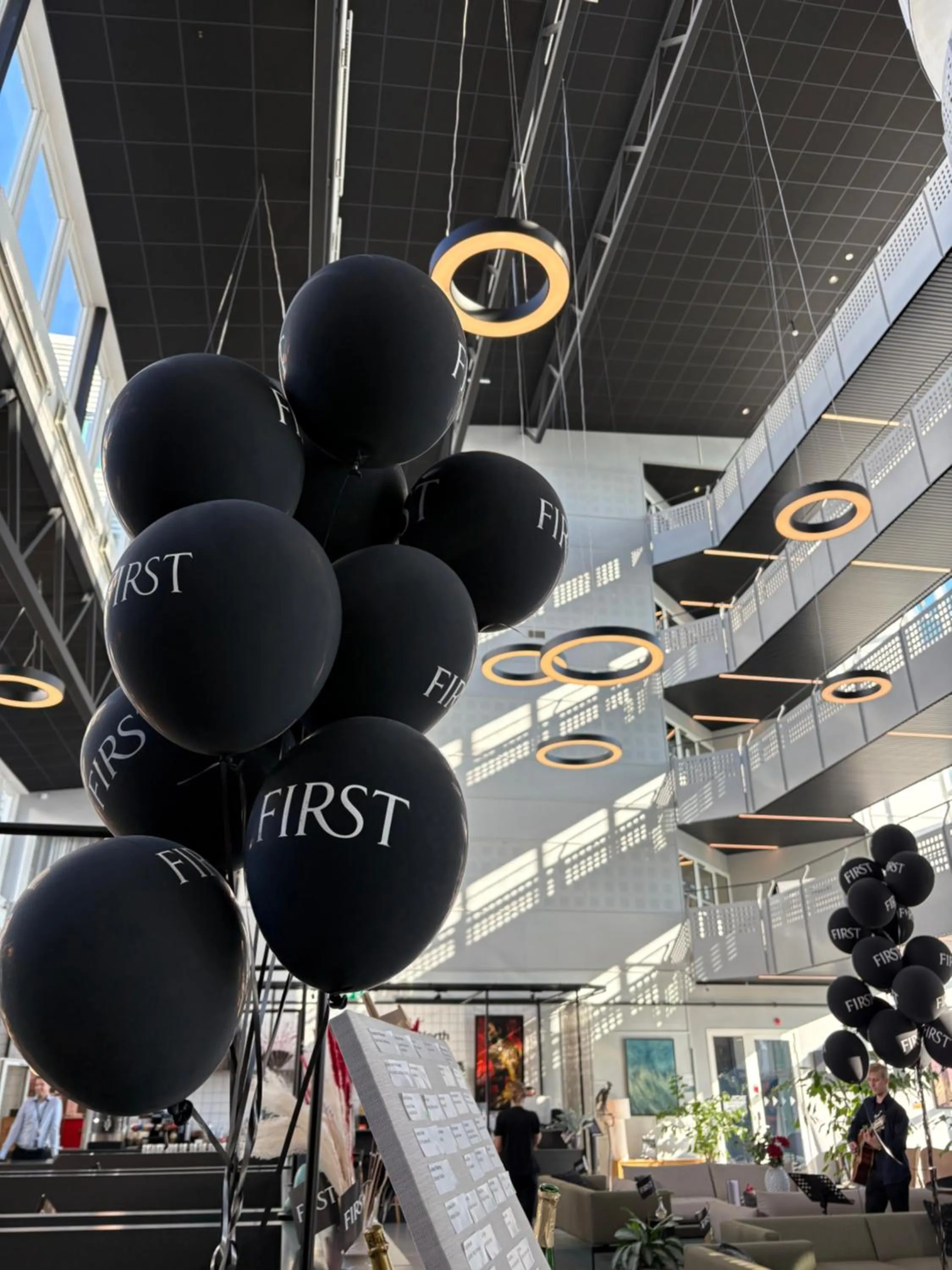 Lobby or reception in First Hotel Stockholm North