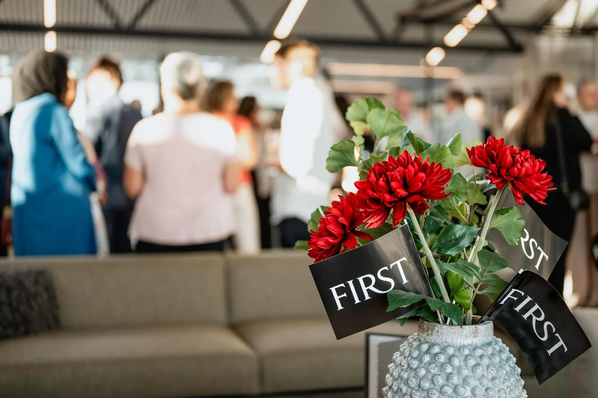 Lobby or reception in First Hotel Stockholm North