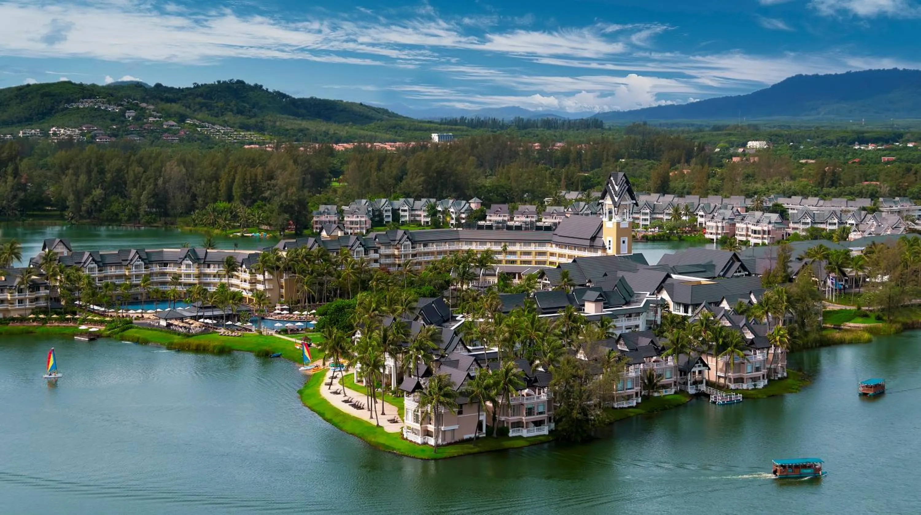 Bird's eye view in Angsana Laguna Phuket