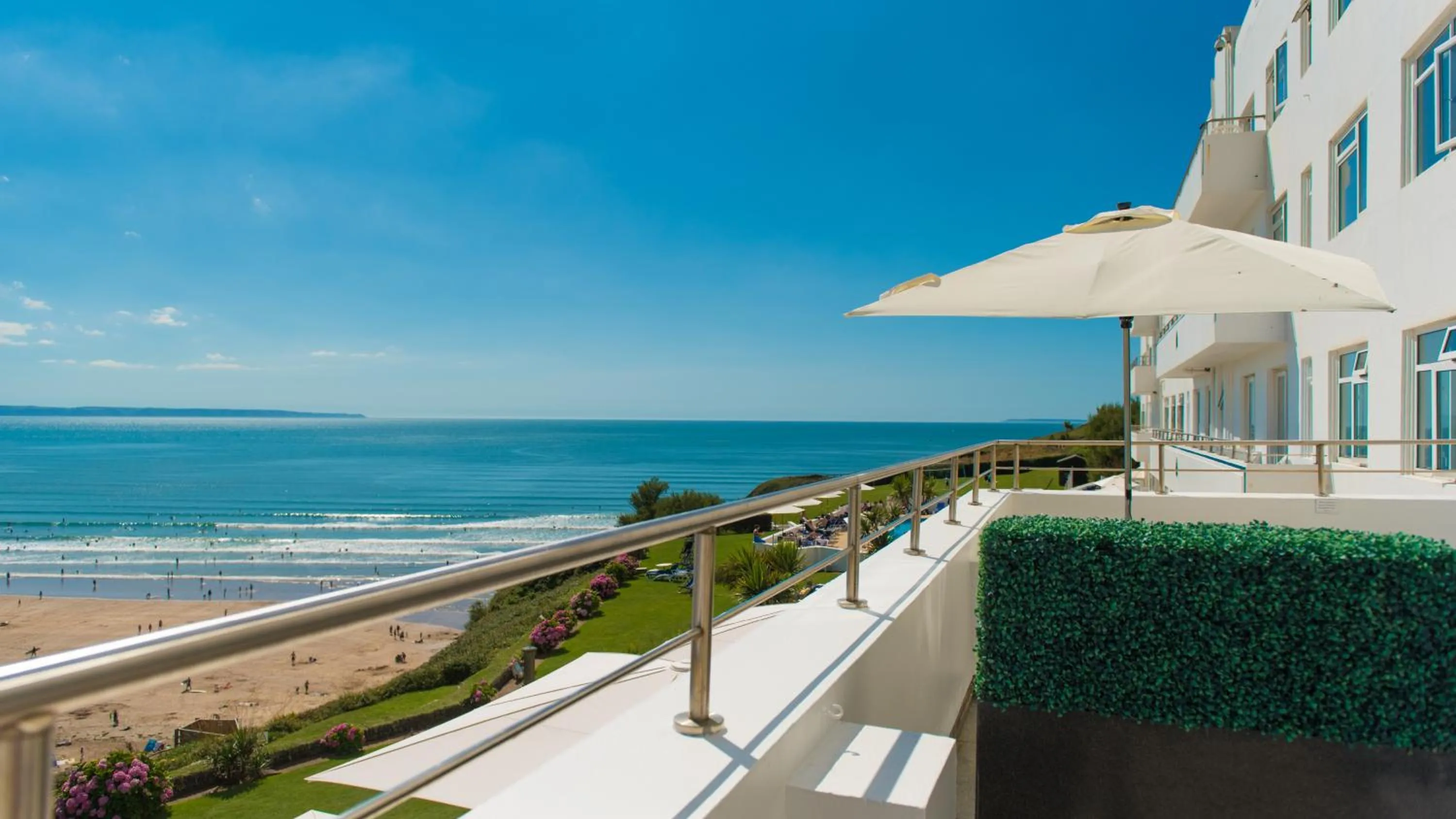 Balcony/Terrace in Saunton Sands Hotel Source Spa and Wellness