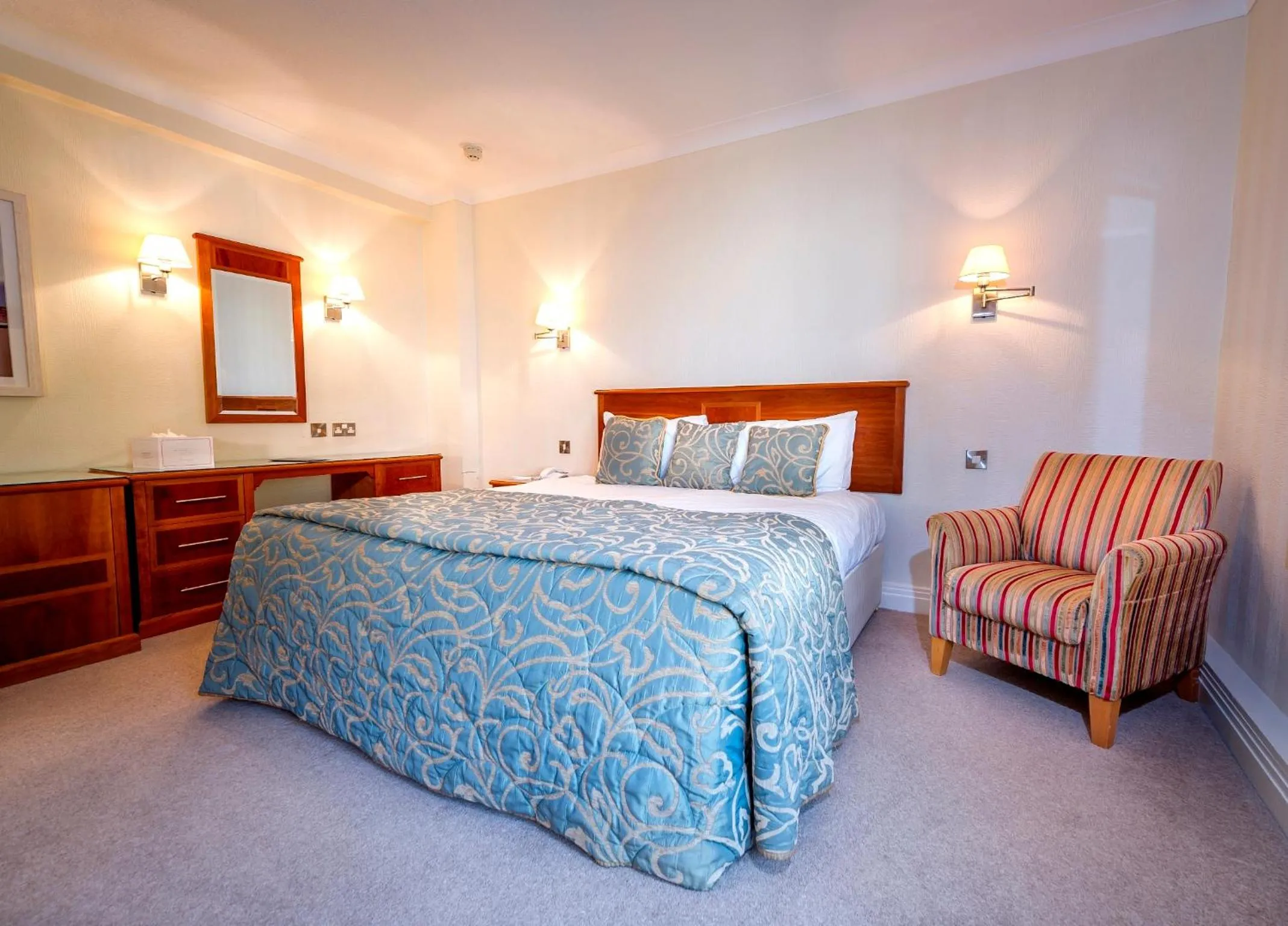 Bed in Saunton Sands Hotel Source Spa and Wellness
