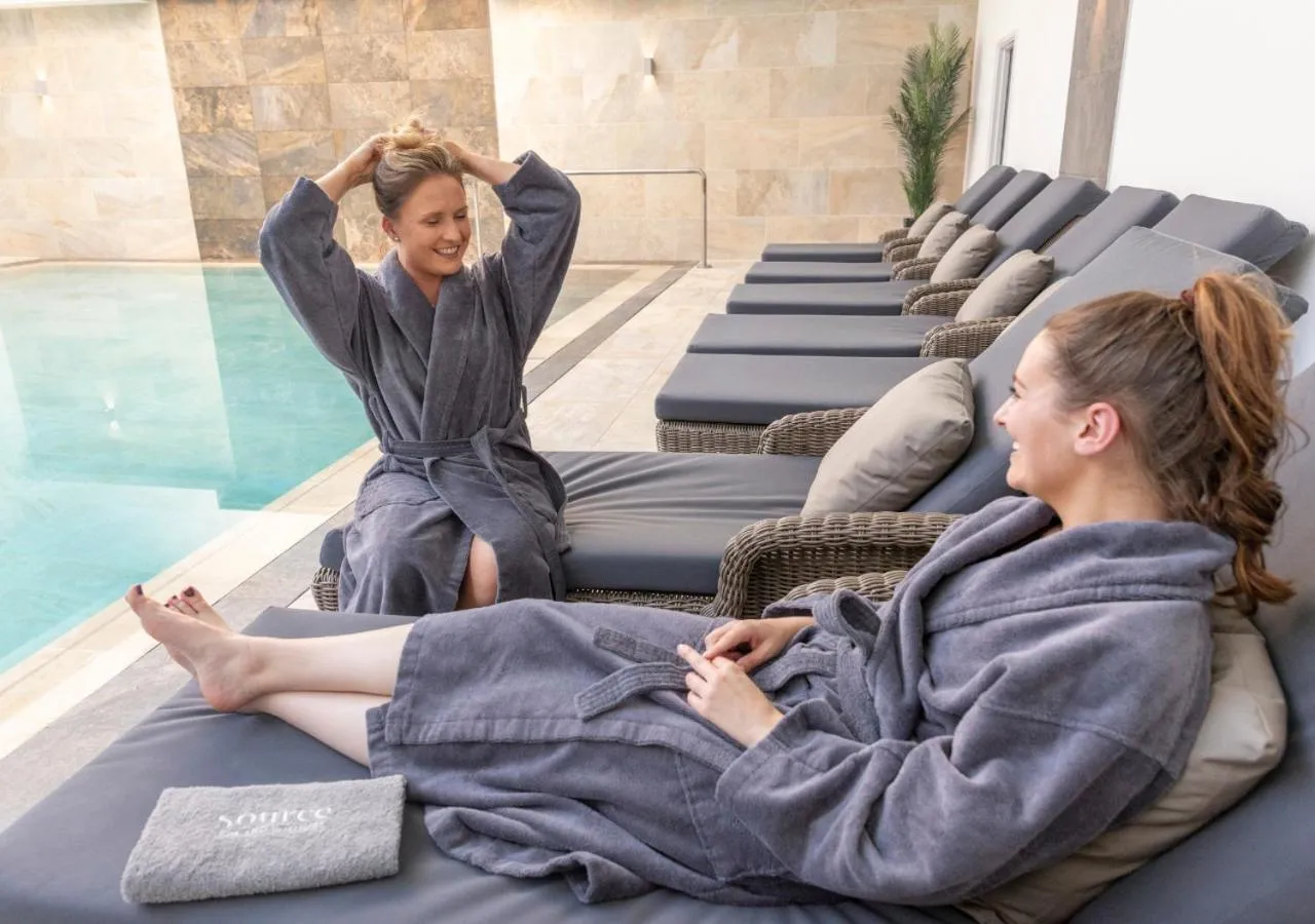 Swimming pool in Saunton Sands Hotel Source Spa and Wellness