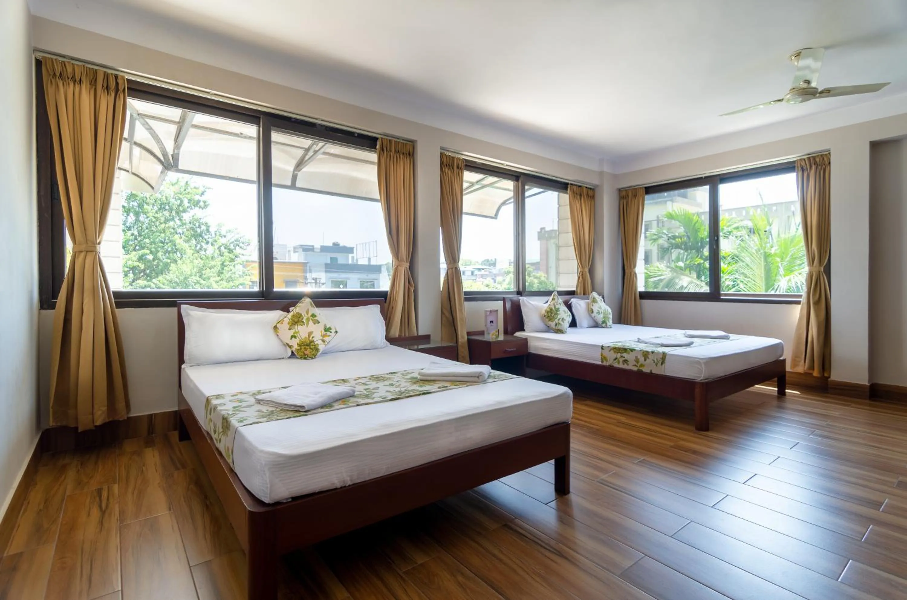 Bed in Yaksha Holiday Home