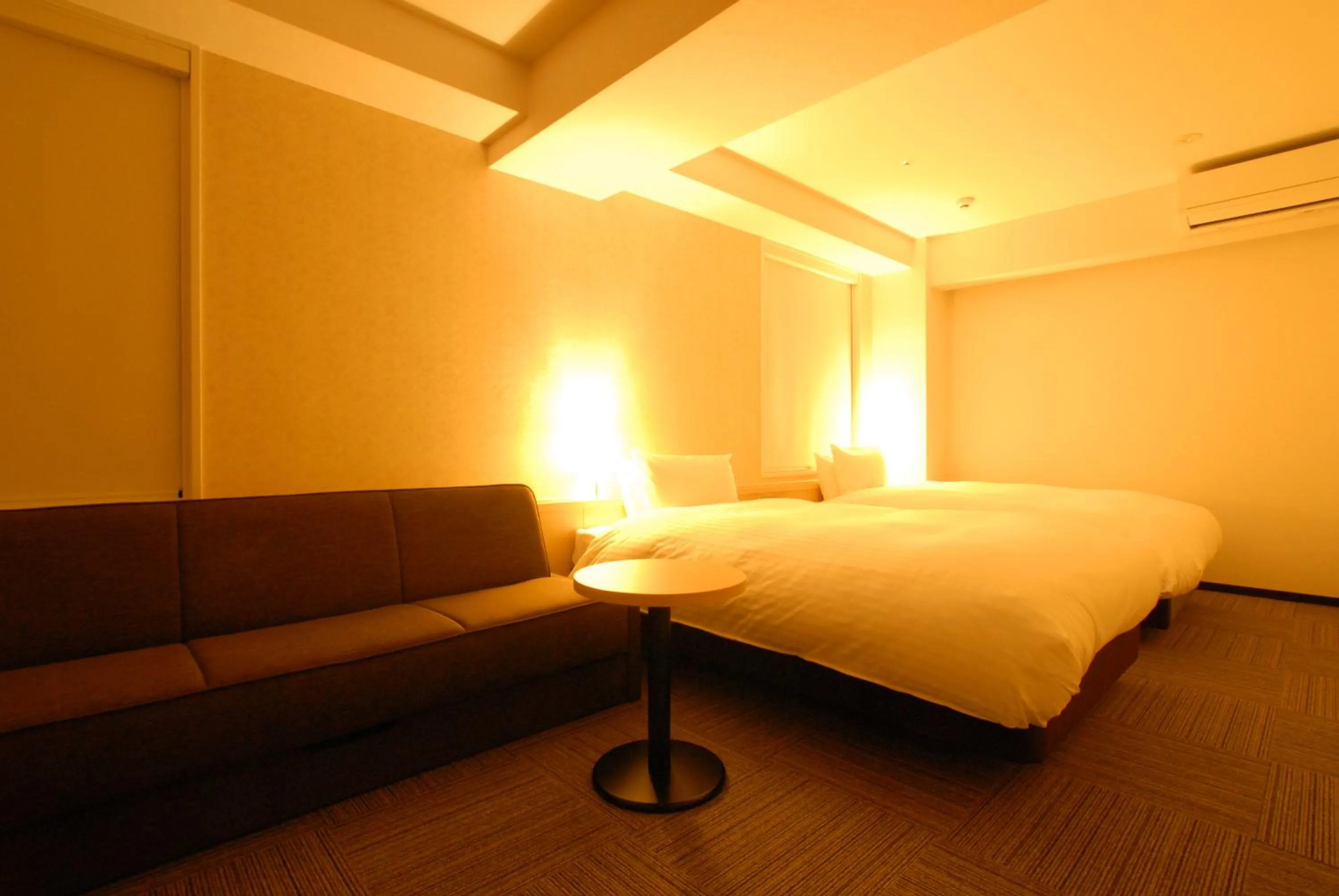 Bed in AB Hotel Kyoto Shijo Horikawa