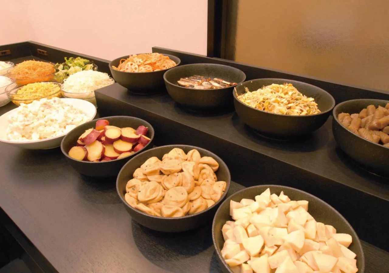 Buffet breakfast in AB Hotel Kyoto Shijo Horikawa