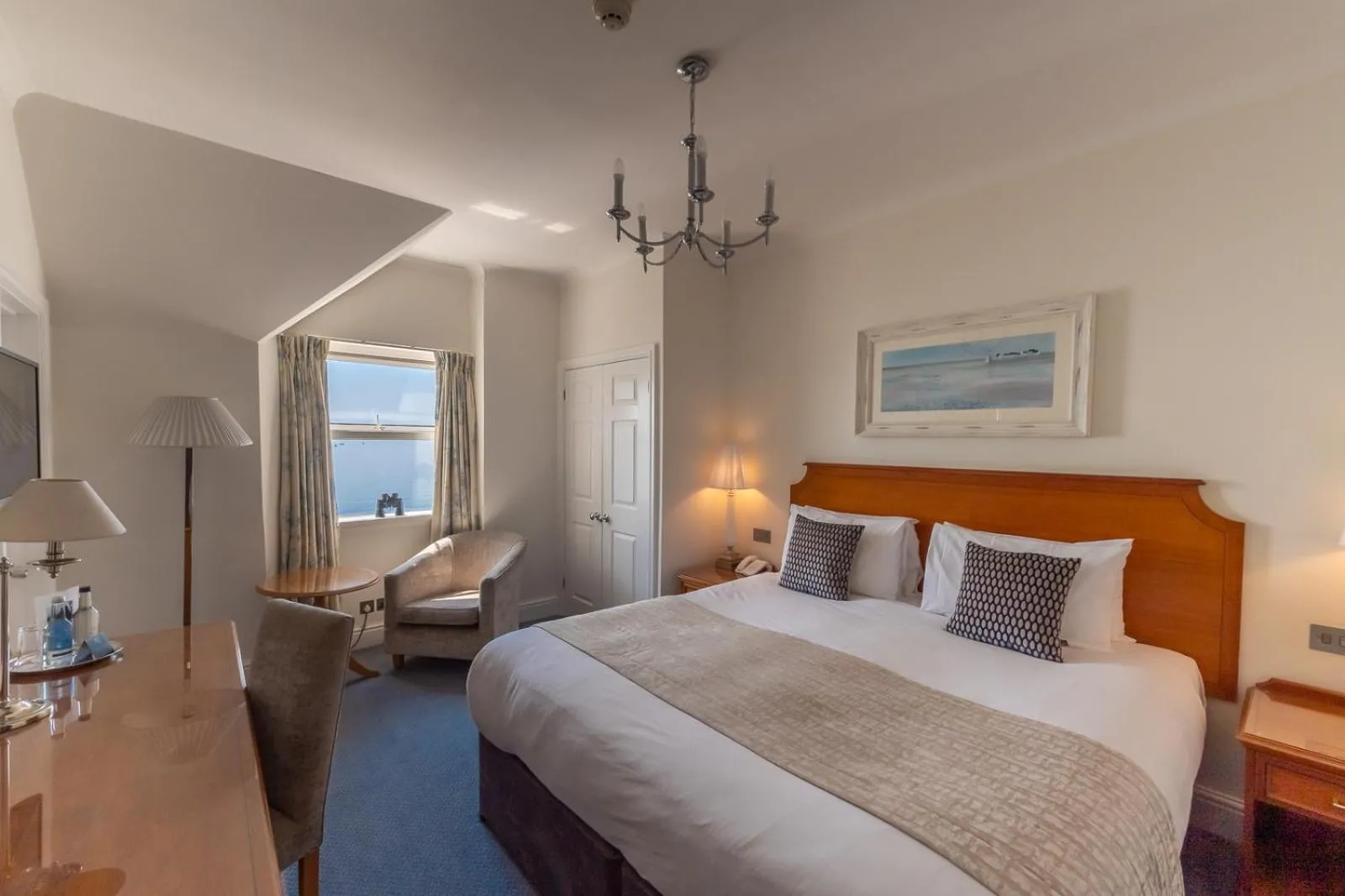 Bedroom, Bed in The Royal Duchy Hotel