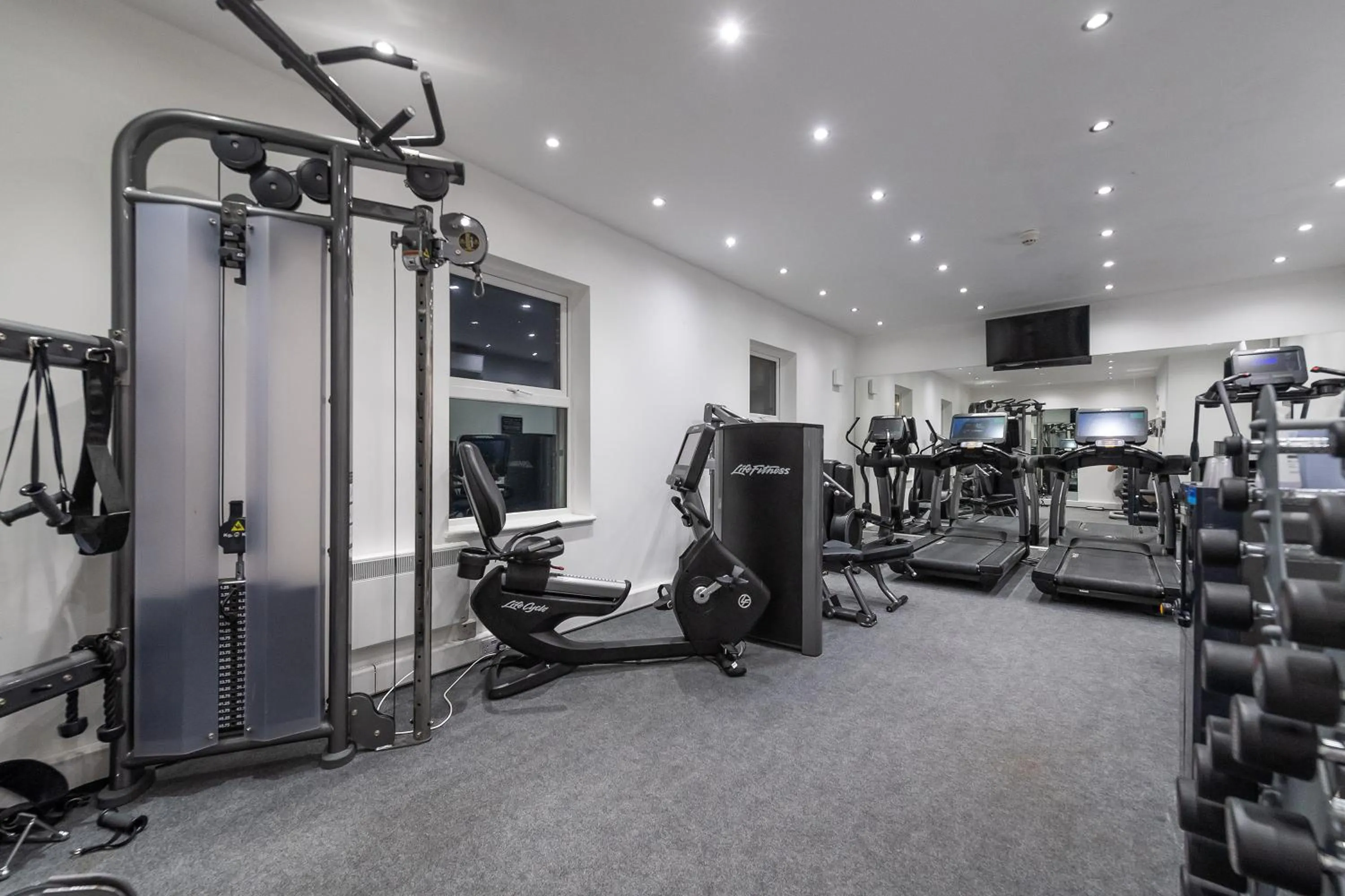Fitness centre/facilities in The Carlyon Bay Hotel and Spa