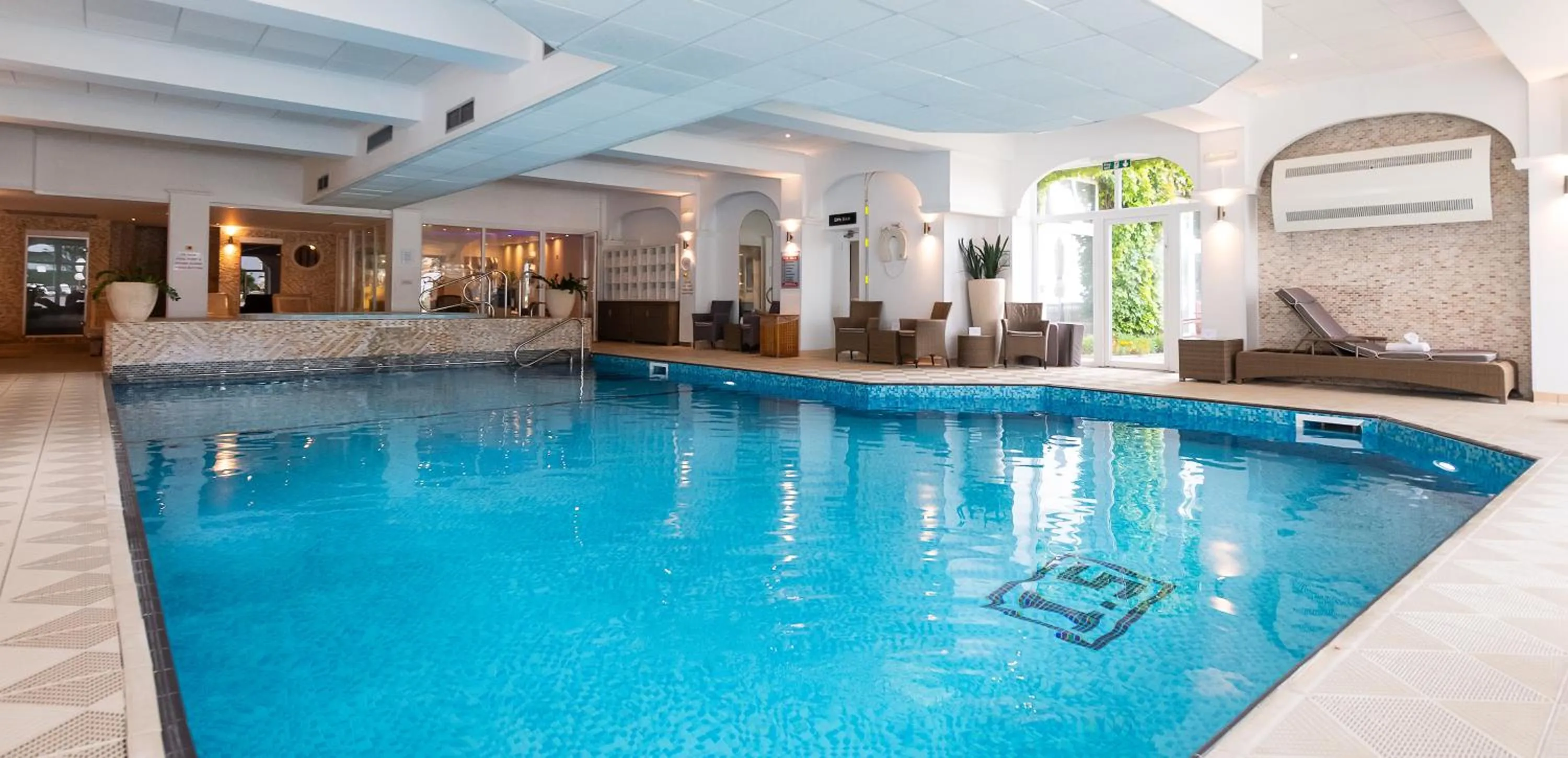 Swimming pool in The Carlyon Bay Hotel and Spa