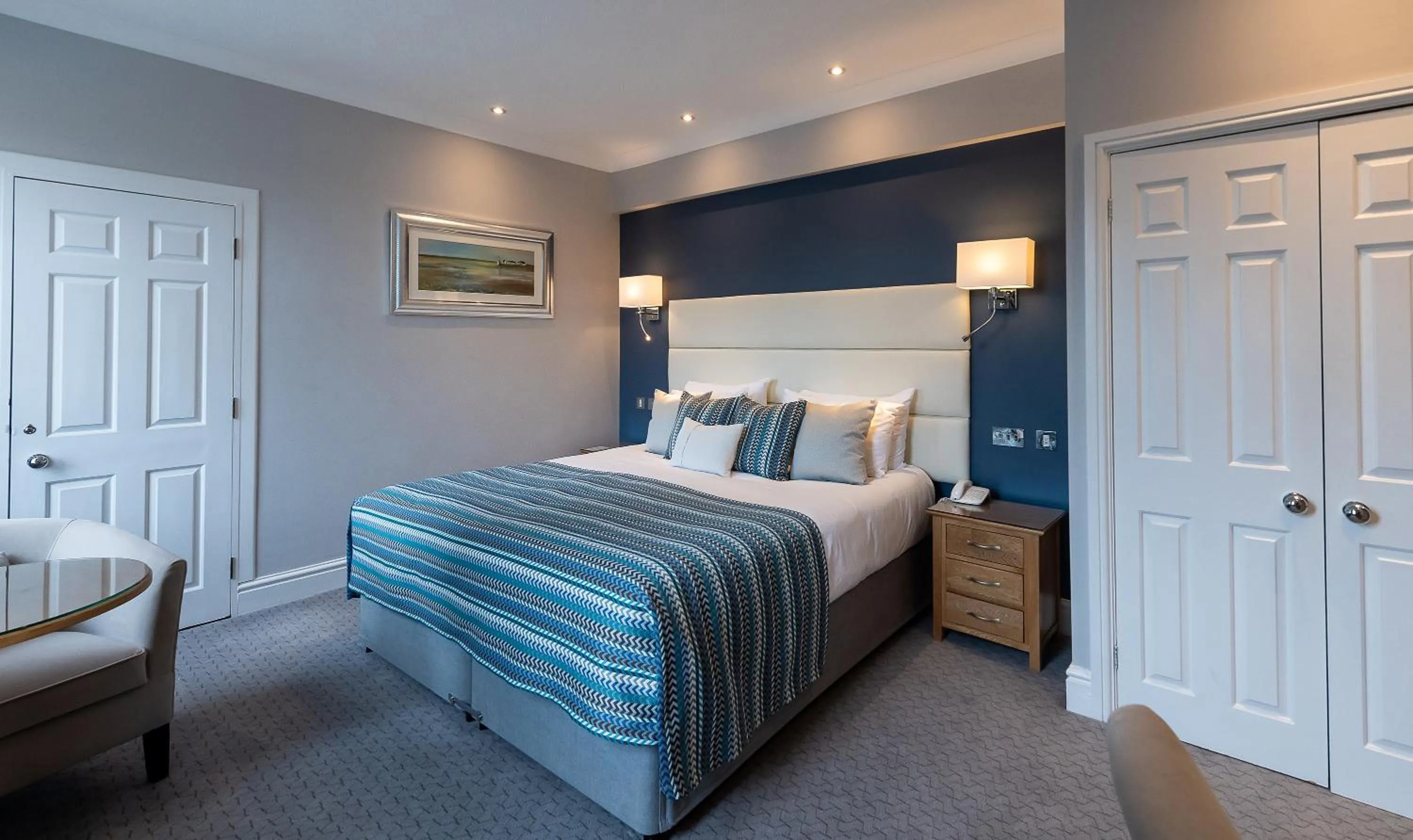 Bedroom, Bed in The Carlyon Bay Hotel and Spa