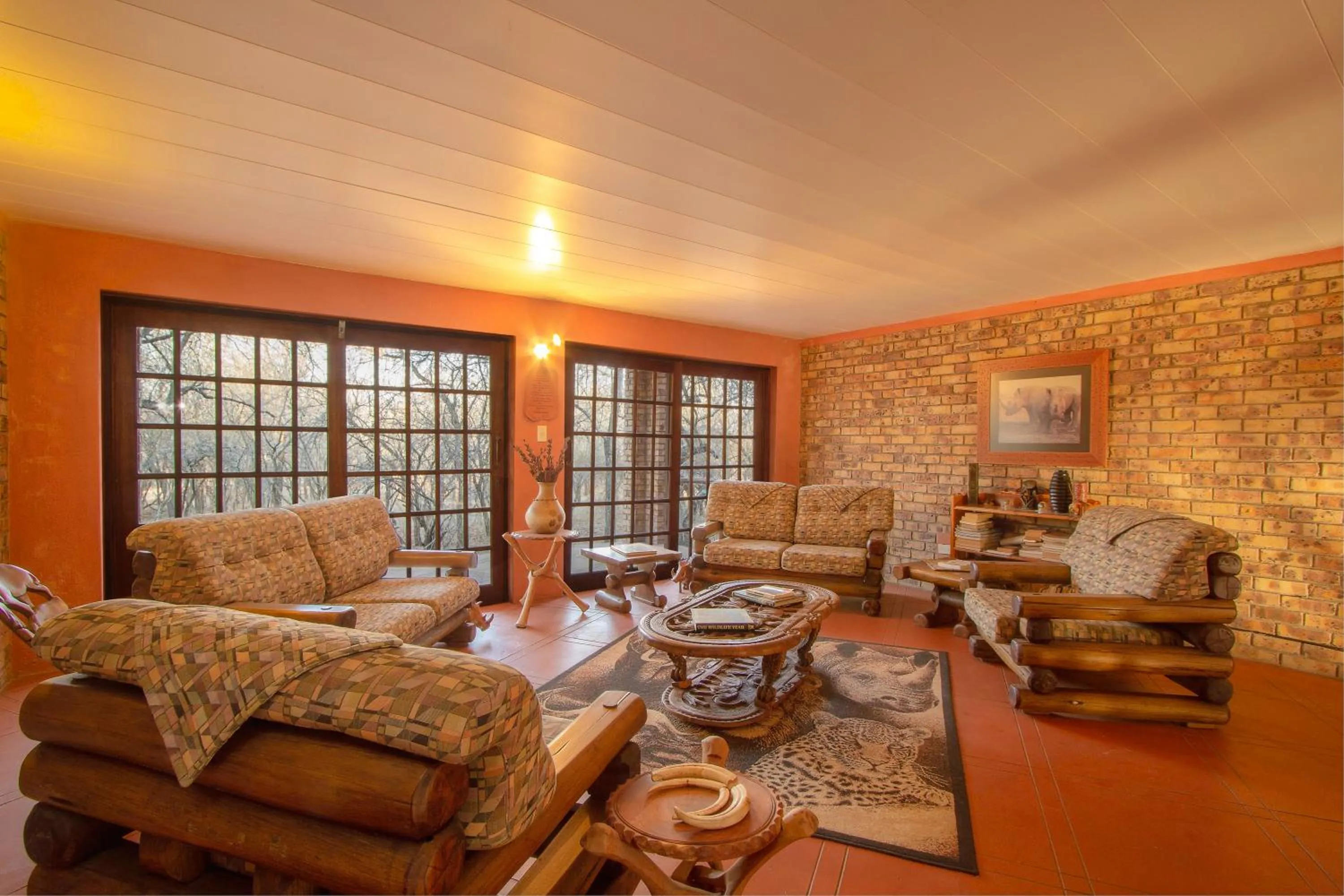 Living room in SERENITY Du Bois Lodge