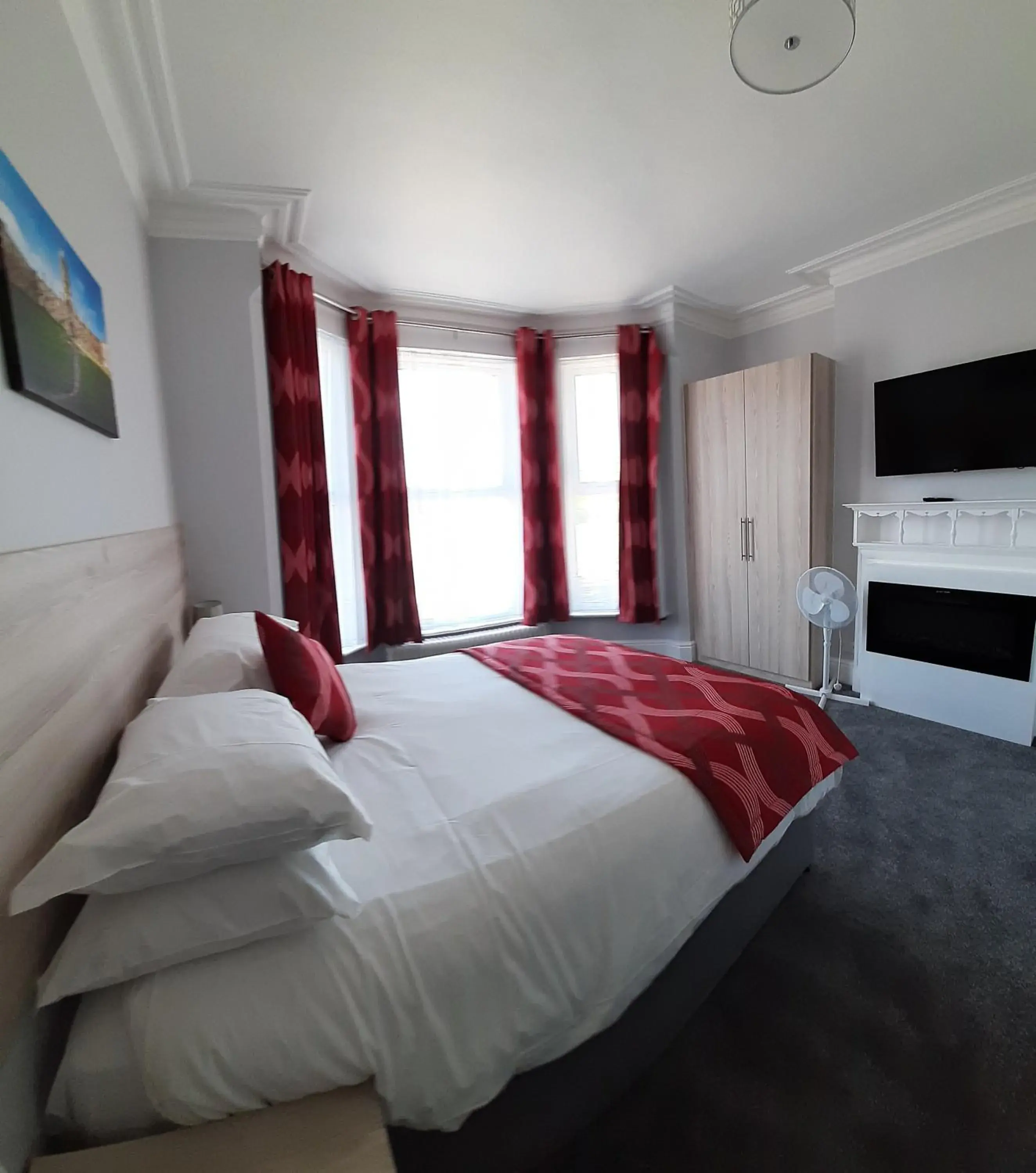 King Room in The Sportsview Guest House King Room in The Sportsview Guest House