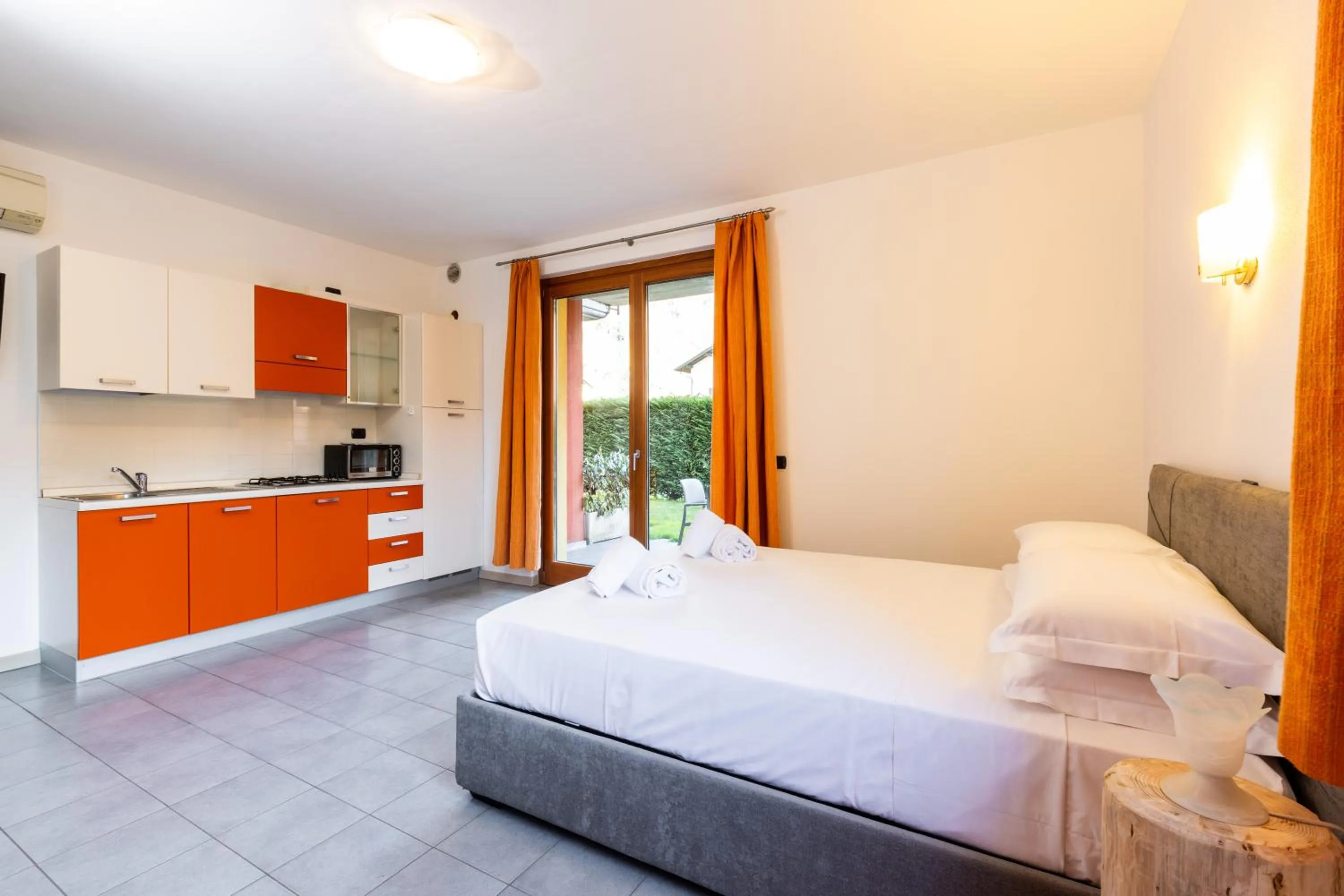 Bed in Spluga "Relax & Apartaments" by Alfio Colombo