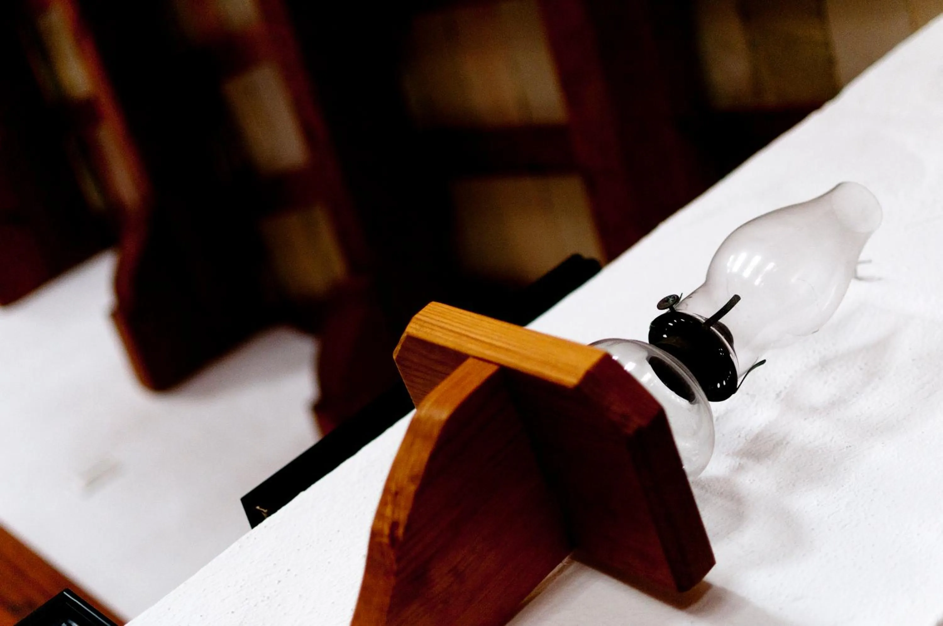 Decorative detail in Hotel Restaurante Blanco y Verde