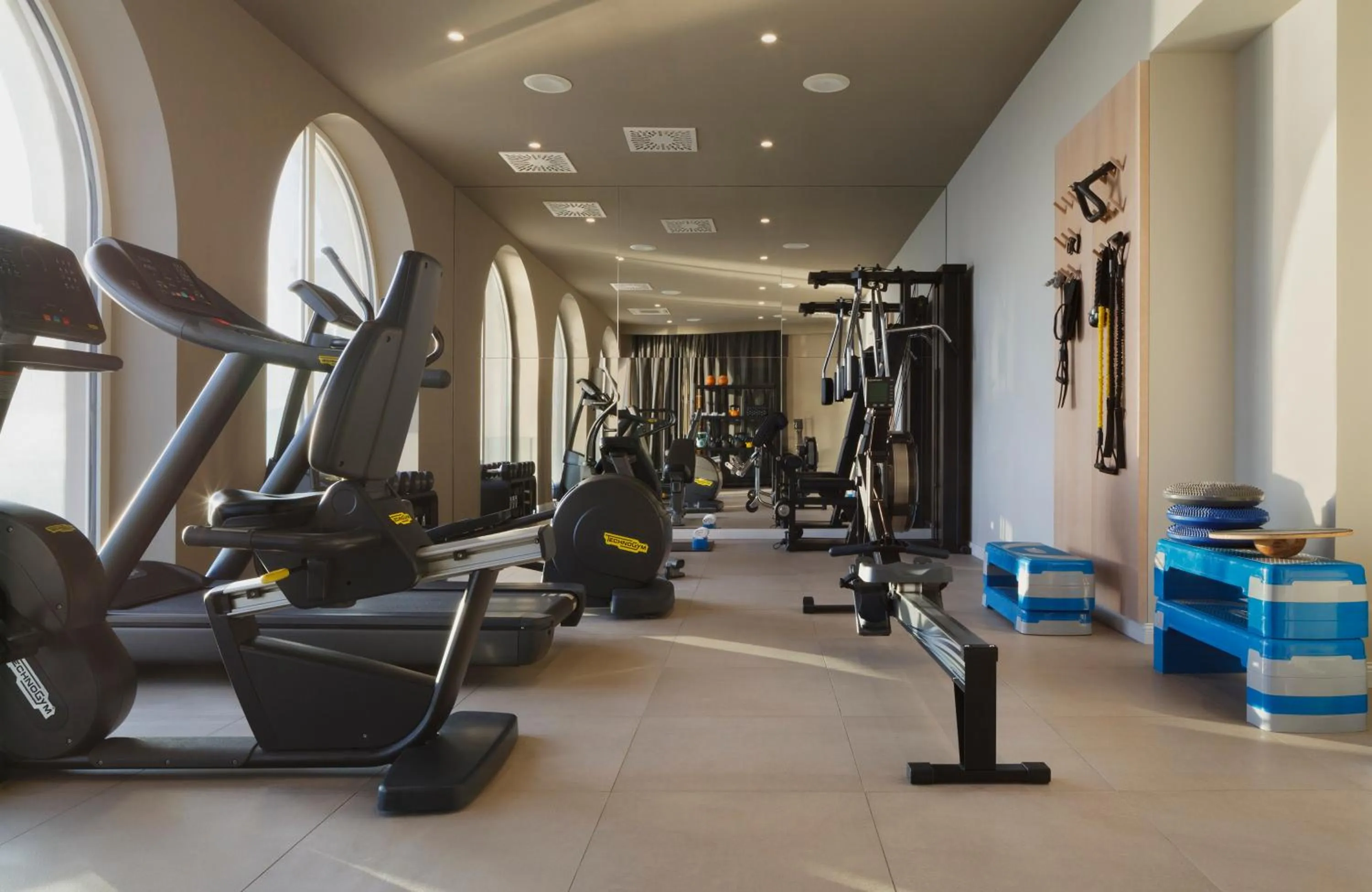 Fitness centre/facilities in Bluesun Hotel Jadran