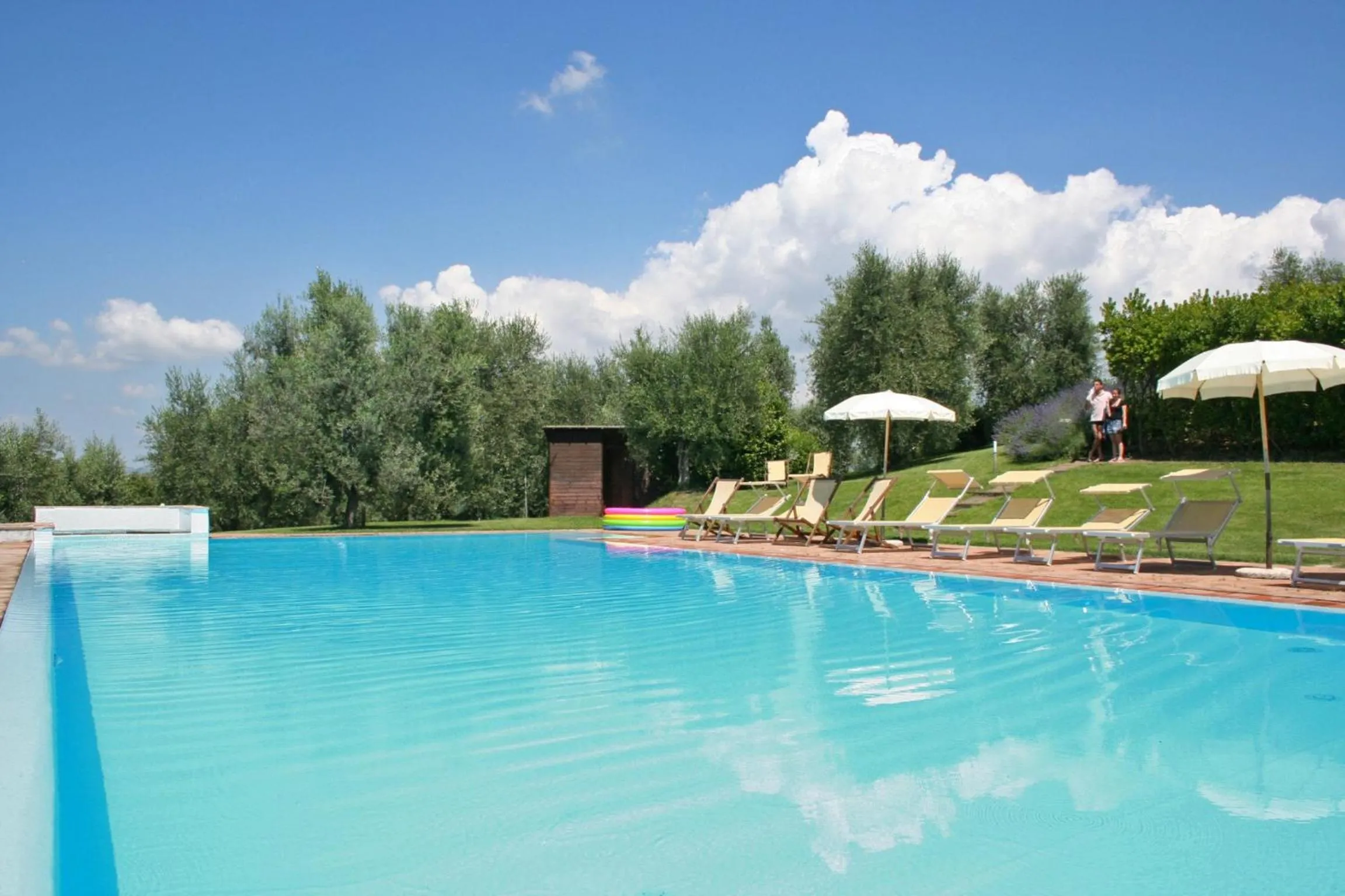 Garden in Podere Il Pino