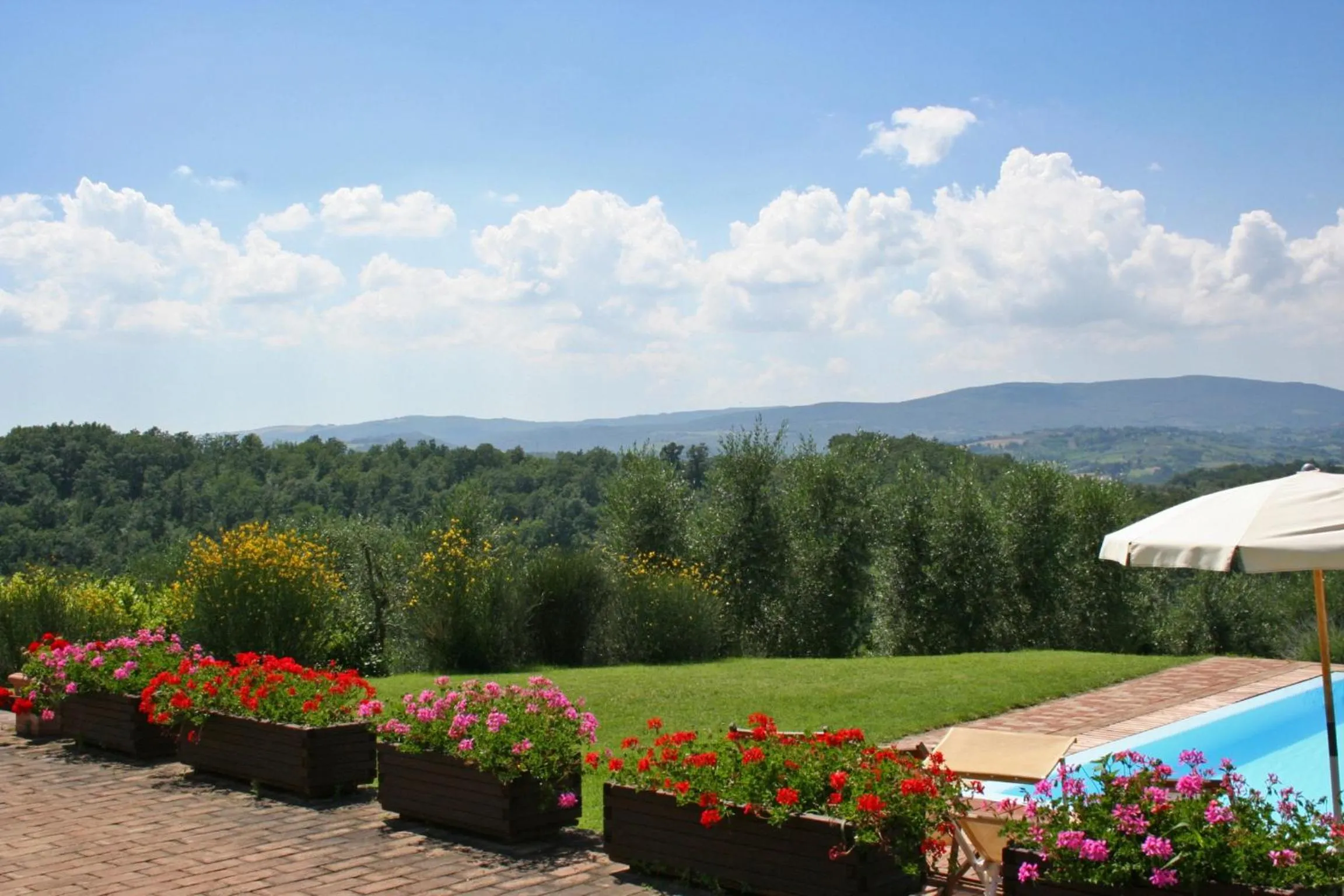 Garden in Podere Il Pino